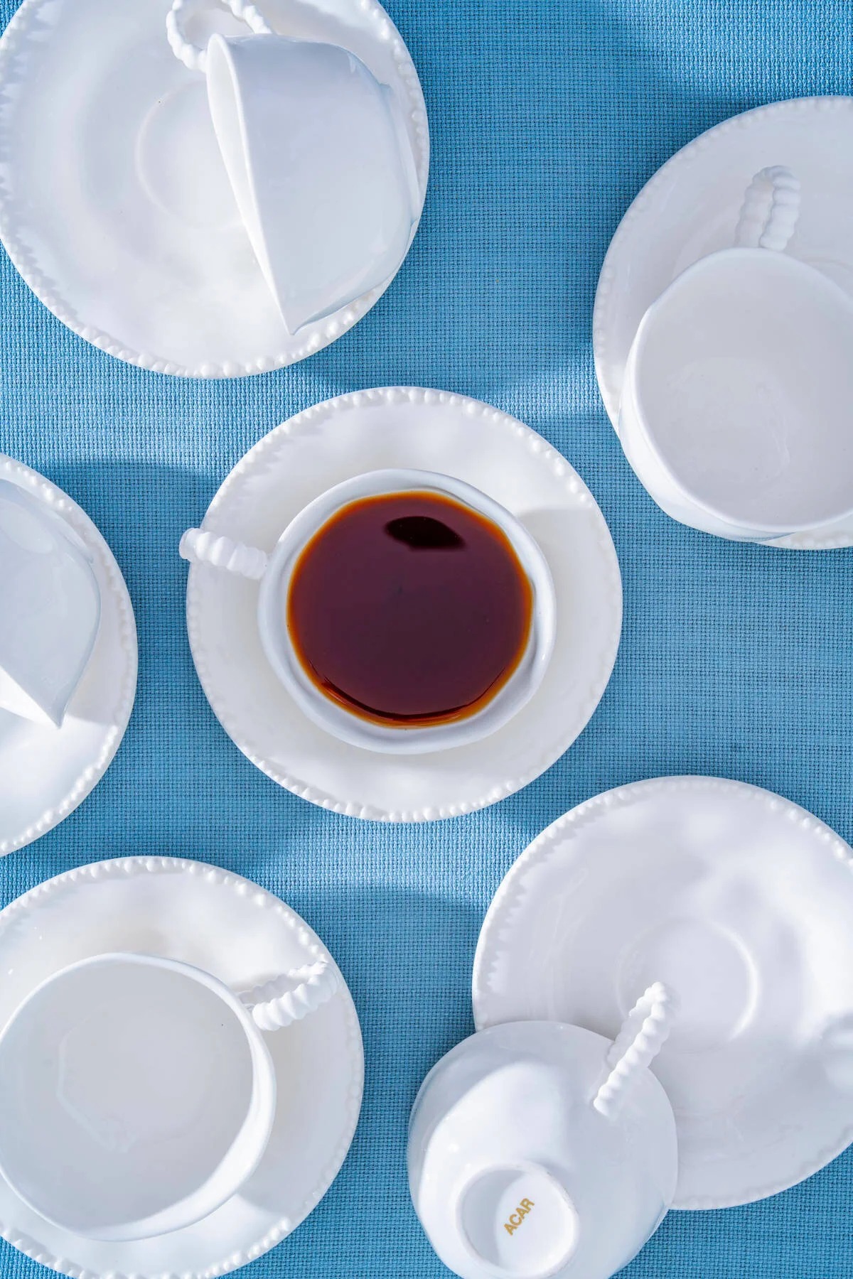 Acar Milano 6 Kişilik Çay Fincan Takımı 220 ml POR-07285