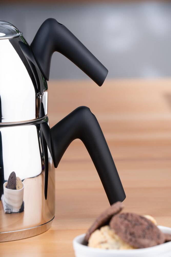 Acar Milano Büyük Boy Çaydanlık Takımı AR-06431 Acar Milano Büyük Boy Çaydanlık Takımı AR-06431