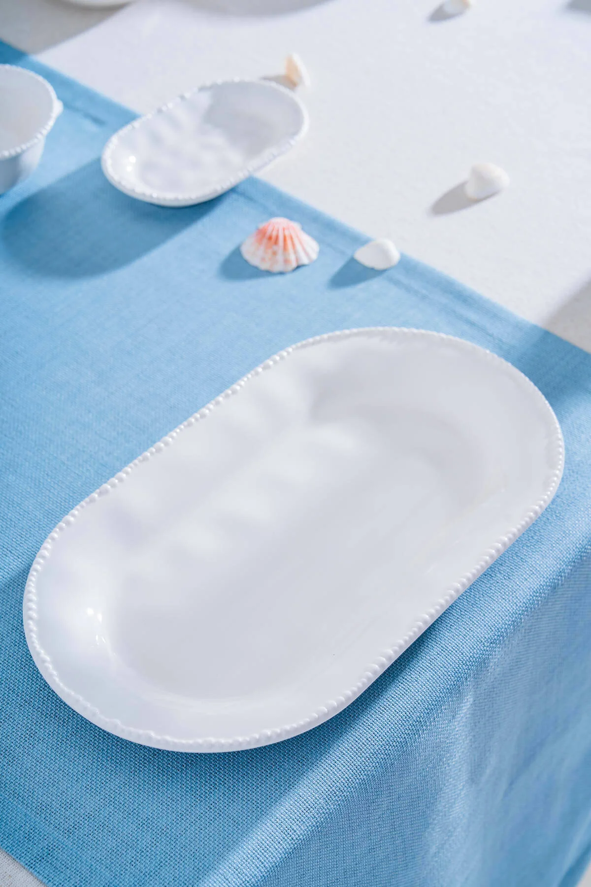 Acar Milano Oval Kayık Tabak 33 cm POR-07265 Acar Milano Oval Kayık Tabak 33 cm POR-07265