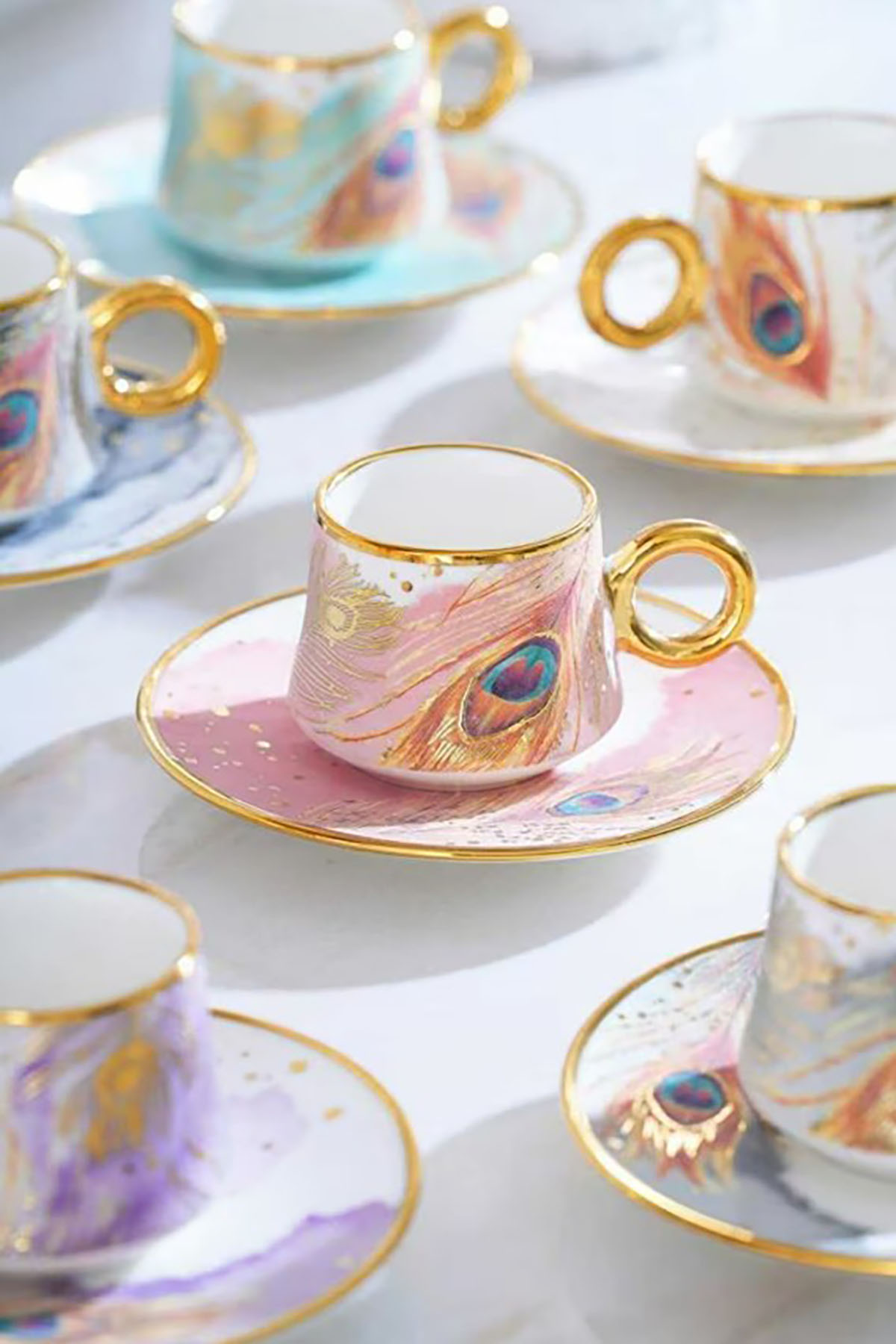 Acar Mirosa 6 Kişilik Kahve Fincanı Takımı - 90 ml KAI-06900