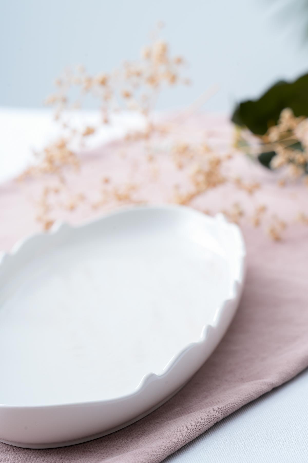 Acar Nirvana Oval Sunum Tabağı - 32 cm PORWM-06301