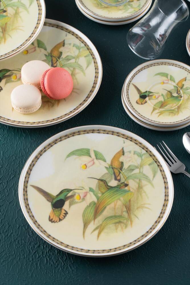 Acar Orina 18 Parça Porselen Pasta Seti XTL-05581 Acar Orina 18 Parça Porselen Pasta Seti XTL-05581