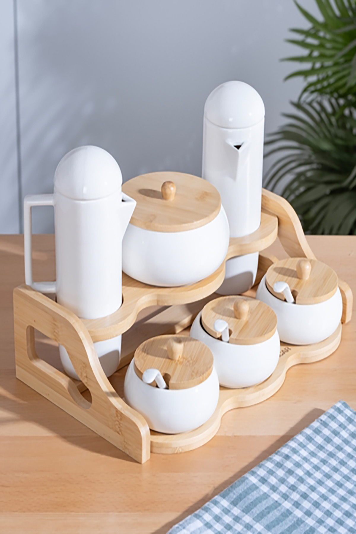 Acar Pamira 6lı Porselen Baharat Takımı YAM-06135