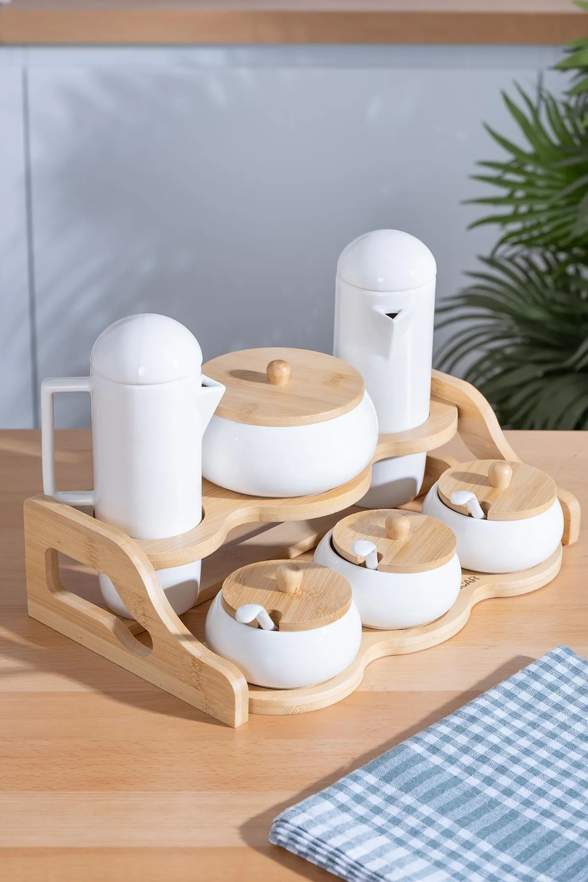 Acar Pamira 6lı Porselen Baharat Takımı YAM-06135