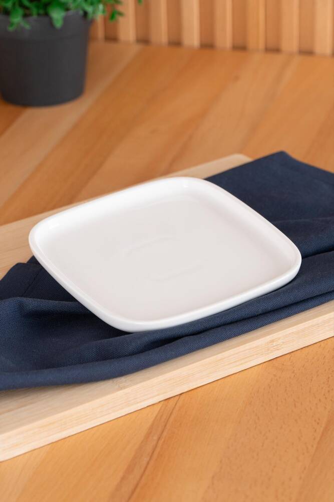 Acar Pure Royal Kare Tatlı Tabak - 15 cm SCT-05402 Acar Pure Royal Kare Tatlı Tabak - 15 cm SCT-05402