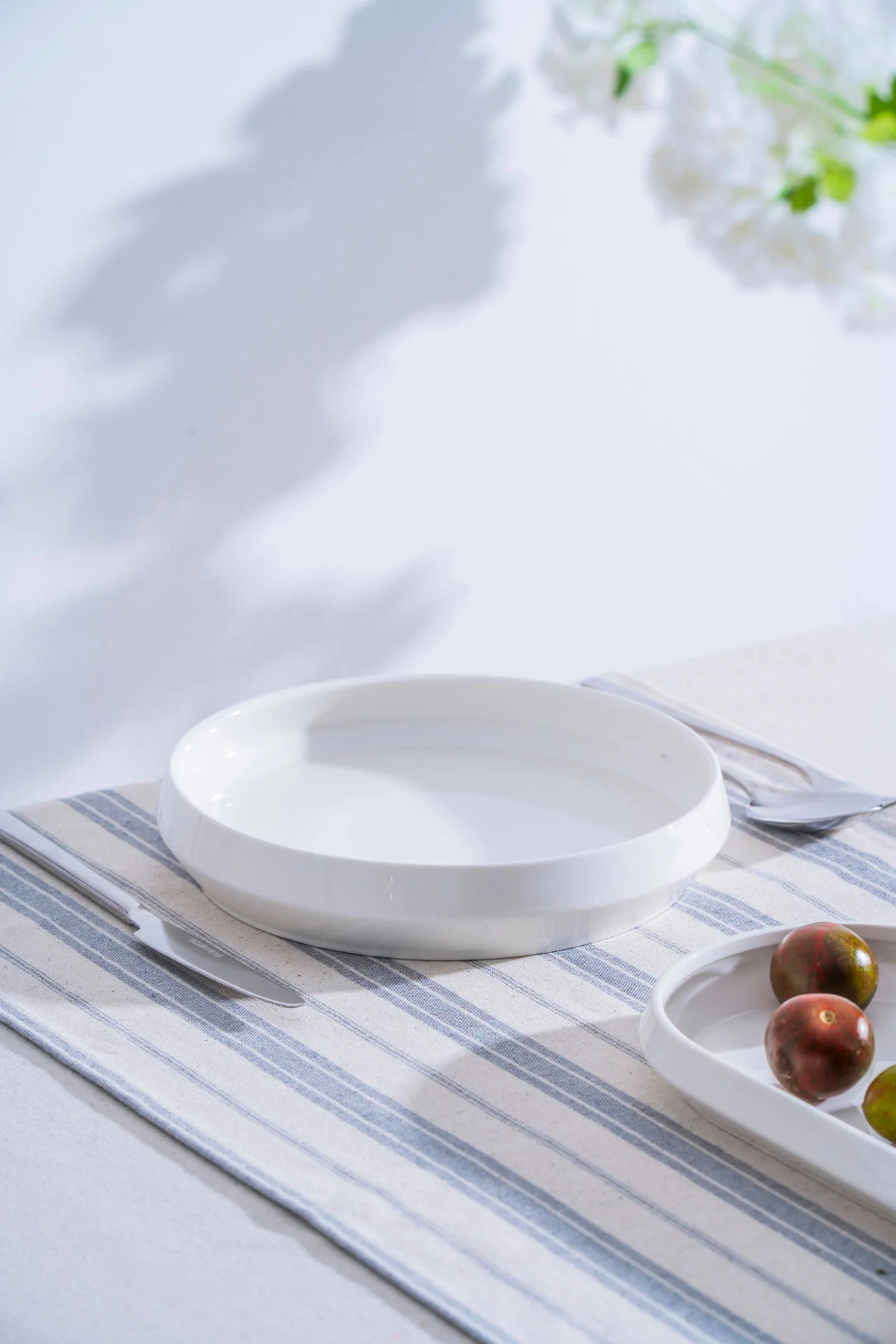 Acar Rumi Yuvarlak Yemek Tabağı 21 cm JEA-07407