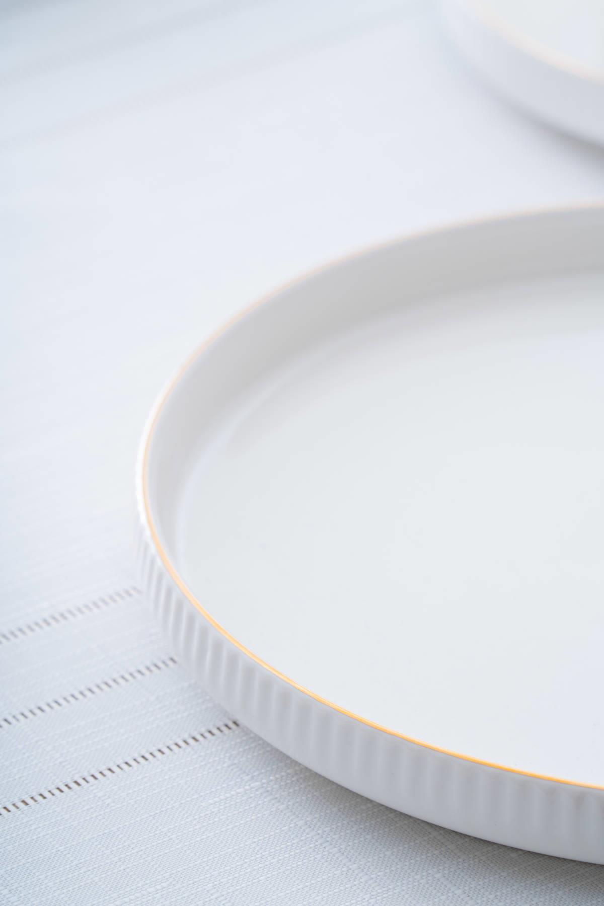 Acar Sierra 6 Kişilik 20 Parça Brunch Seti - Gold PORWM-06194