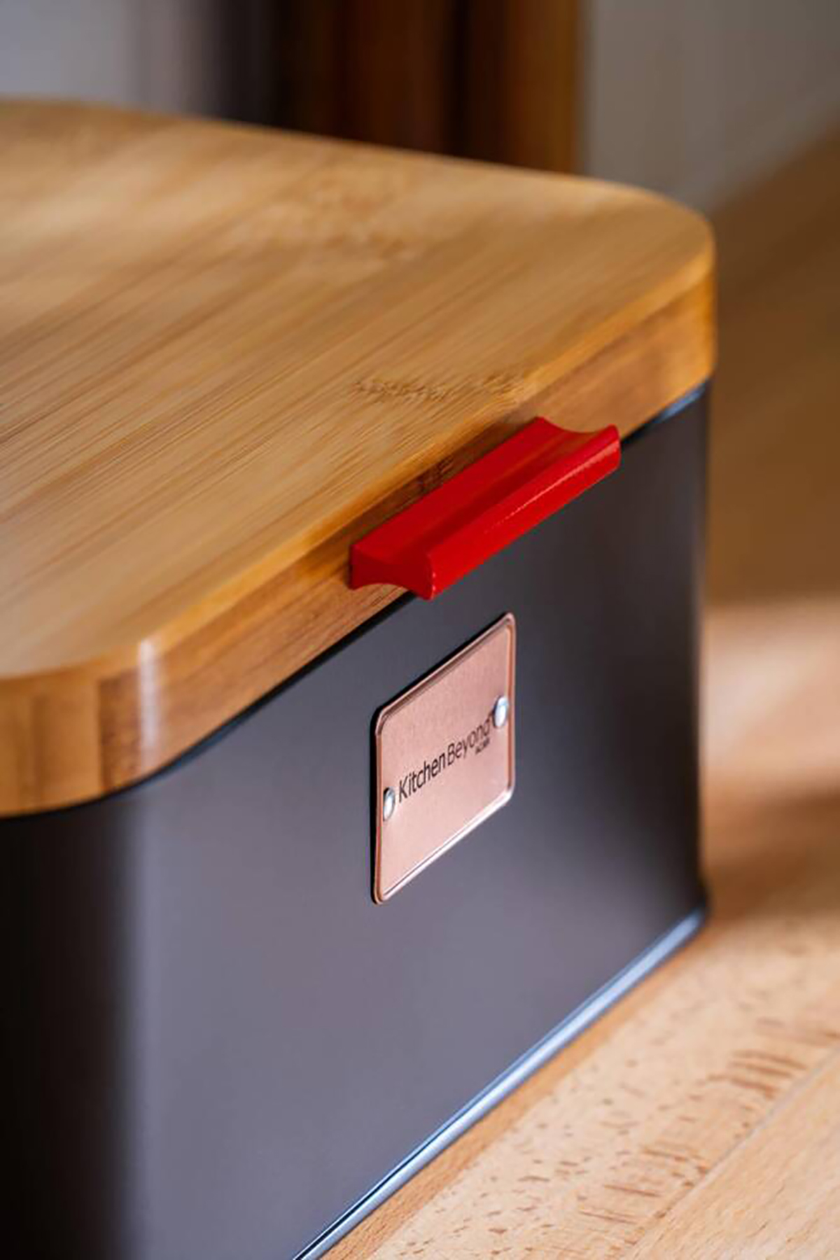 Acar Sirius Bambu Kapaklı Ekmek Saklama Kutusu - 30 cm WEL-07474