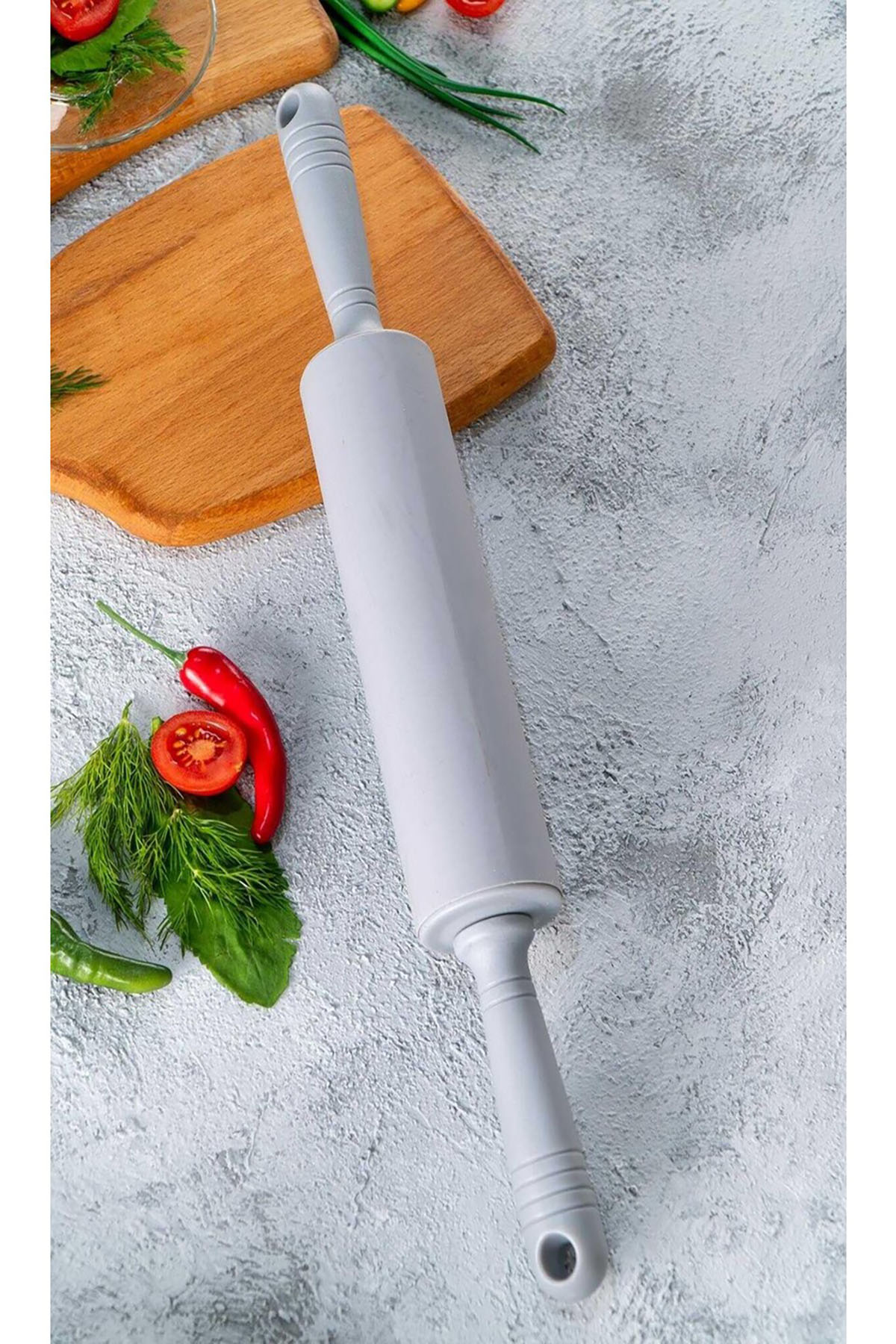 Acar Sweet Silikon Merdane - 43 cm - Gri ACR-168