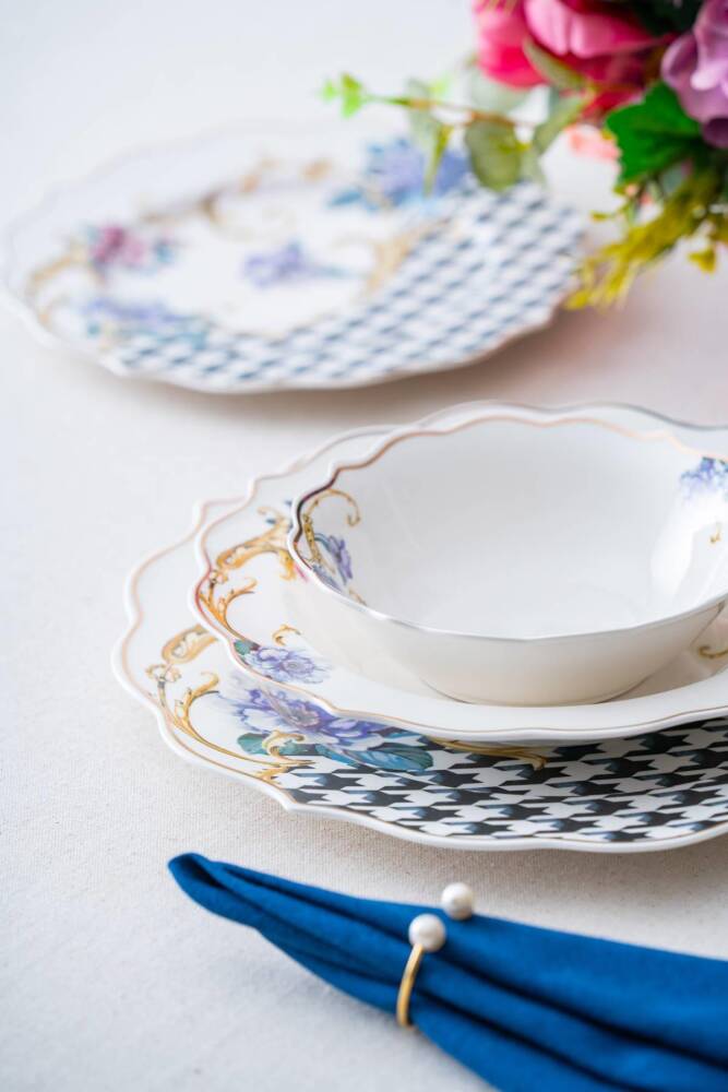 Acar Tammy 6 Kişilik 24 Parça Yemek Takımı PORWM-06353