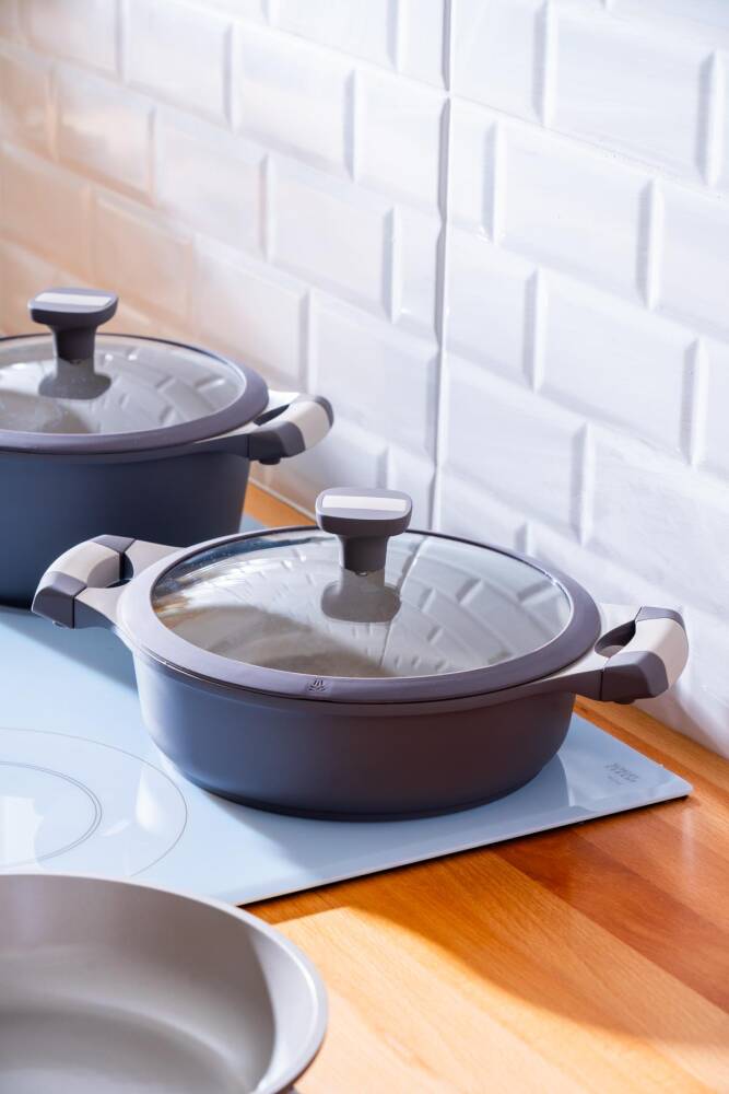 Acar Ultimate Pro 5 Parça Tencere Seti - Antrasit BSC-06785 Acar Ultimate Pro 5 Parça Tencere Seti - Antrasit BSC-06785