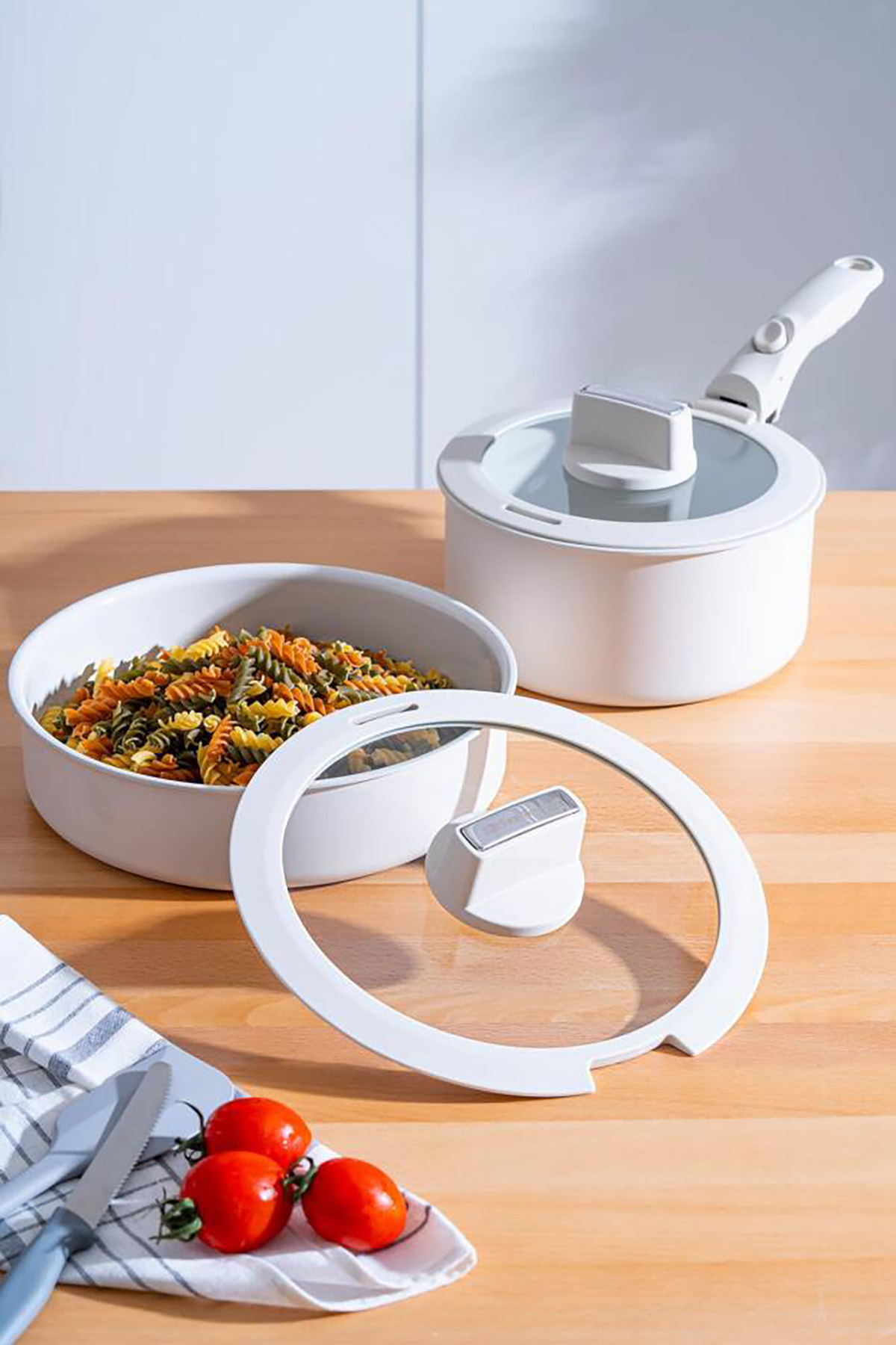 Acar Ultimate Pro 5 Parça Tencere Seti - Beyaz BFT-06758