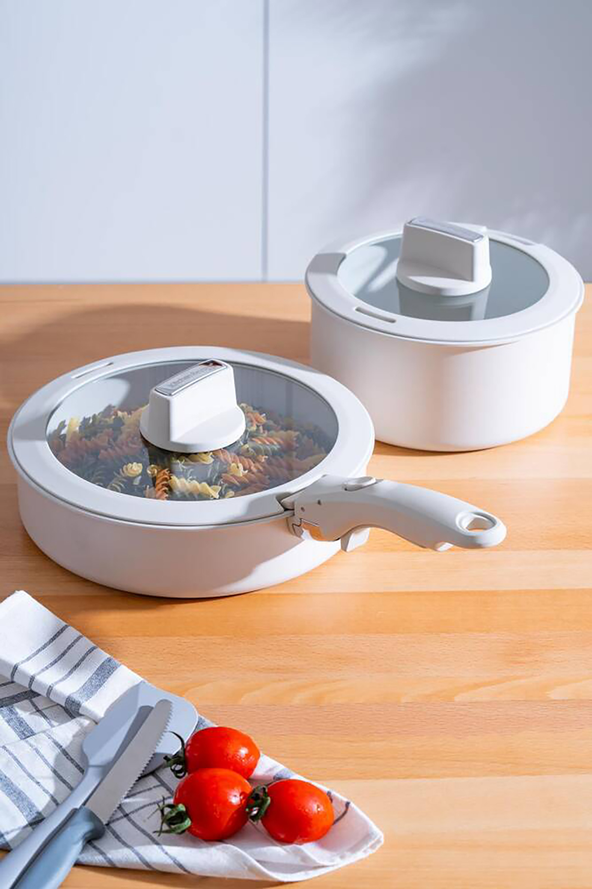 Acar Ultimate Pro 5 Parça Tencere Seti - Beyaz BFT-06758