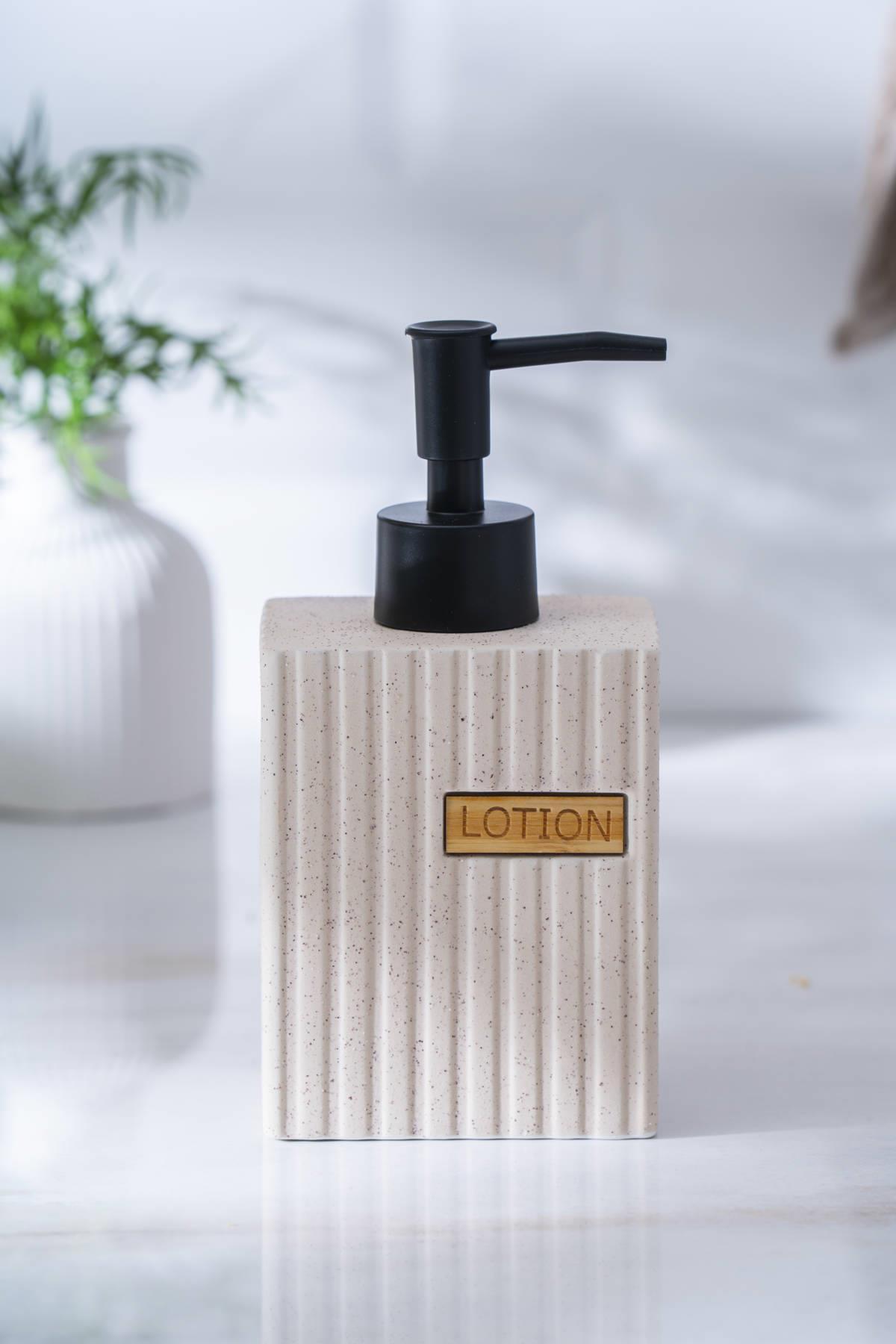 Acar Vega Lotion Sıvı Sabunluk 17 cm - Krem SABJ-06985 Acar Vega Lotion Sıvı Sabunluk 17 cm - Krem SABJ-06985