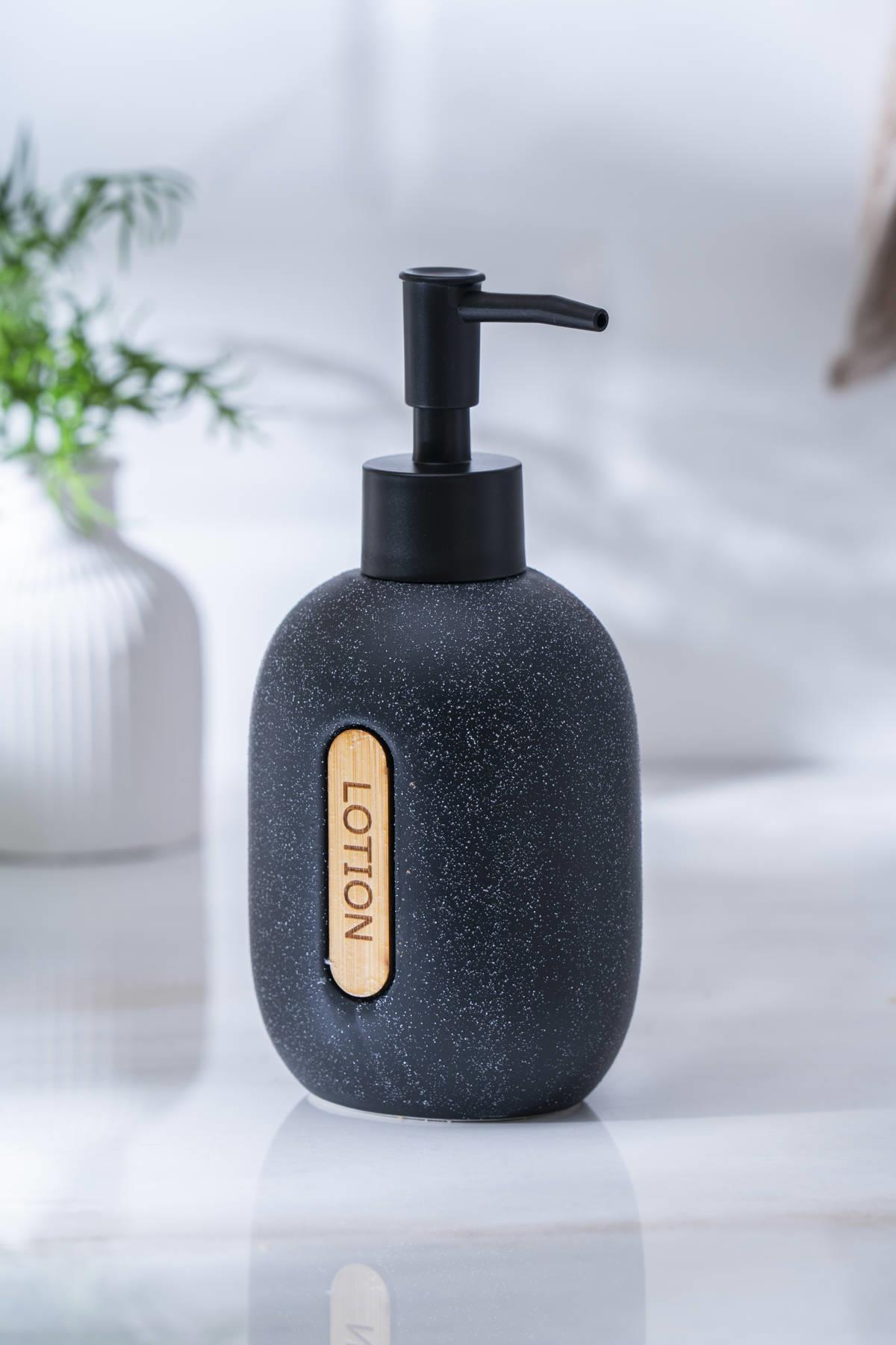 Acar Vega Lotion yuvarlak Sıvı Sabunluk 18 cm - Siyah SABJ-06983 Acar Vega Lotion yuvarlak Sıvı Sabunluk 18 cm - Siyah SABJ-06983