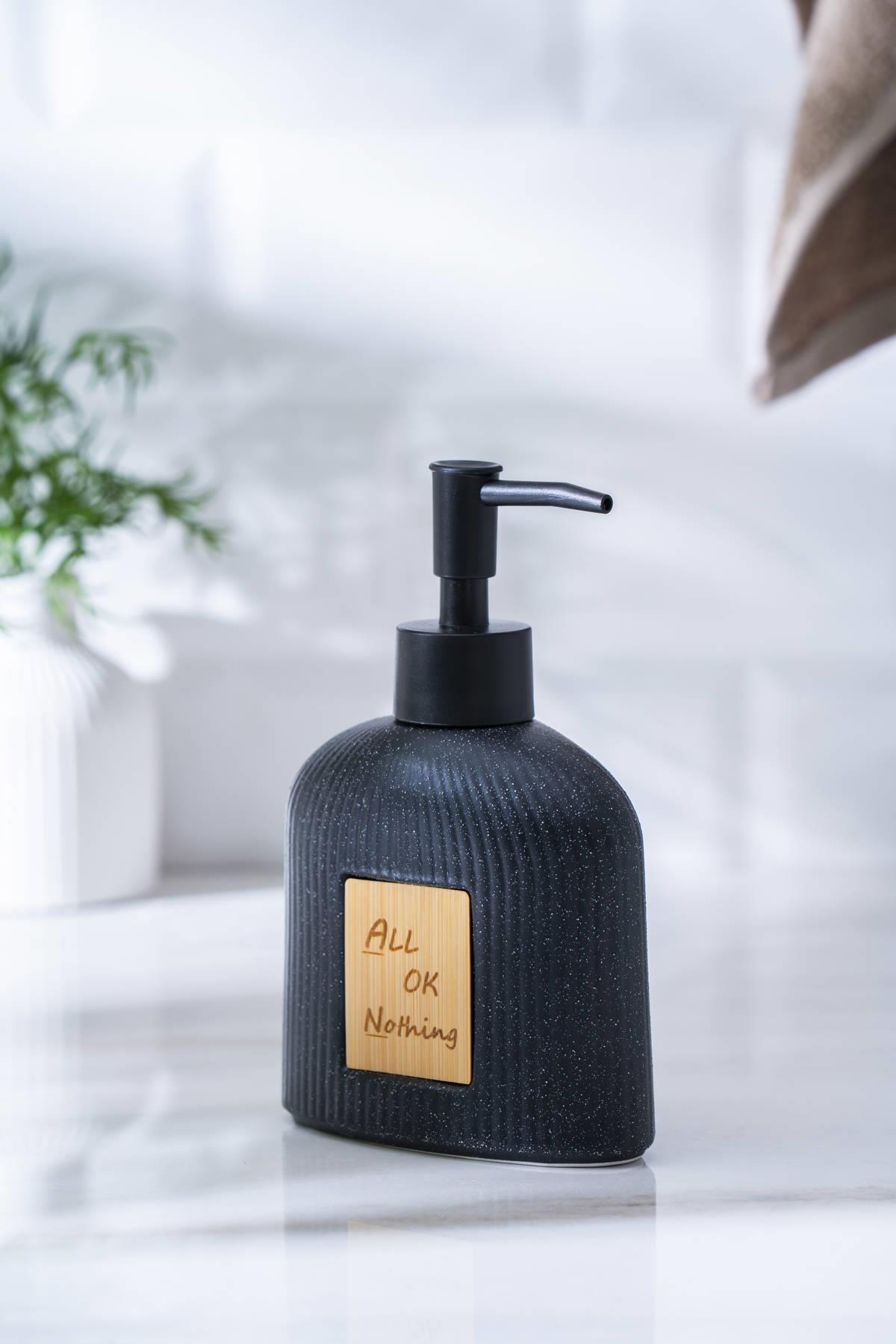 Acar Vega Nothing Sıvı Sabunluk 17 cm - Siyah SABJ-06984 Acar Vega Nothing Sıvı Sabunluk 17 cm - Siyah SABJ-06984