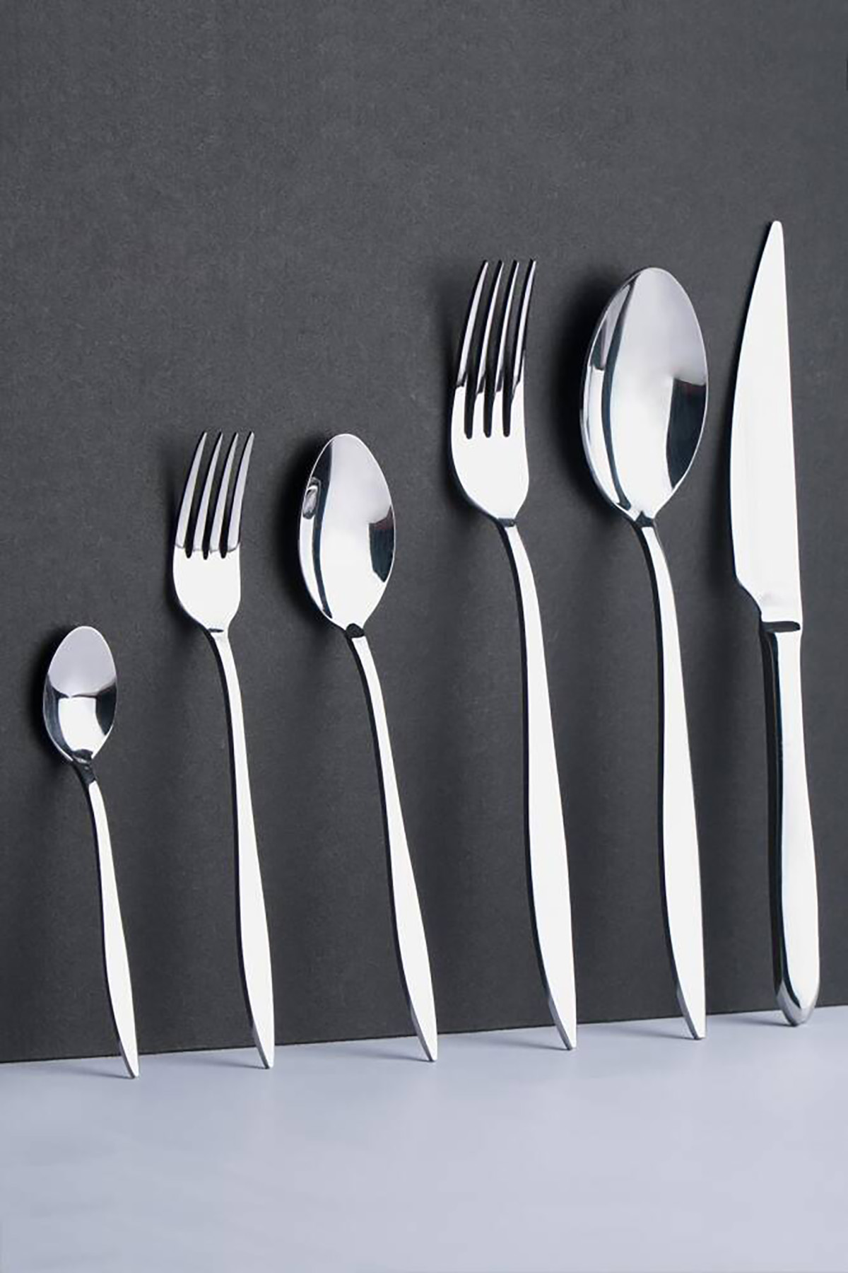 Acar Violet 72 Parça Çatal Kaşık Bıçak Takımı - Silver ART-05003