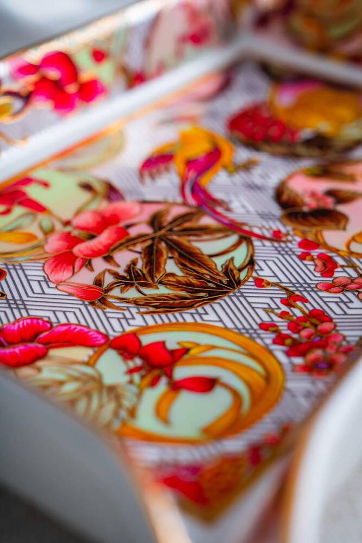 Acar Whisper Dikdörtgen Sunum Tabağı - 22 cm - Mor RYL-07032 Acar Whisper Dikdörtgen Sunum Tabağı - 22 cm - Mor RYL-07032