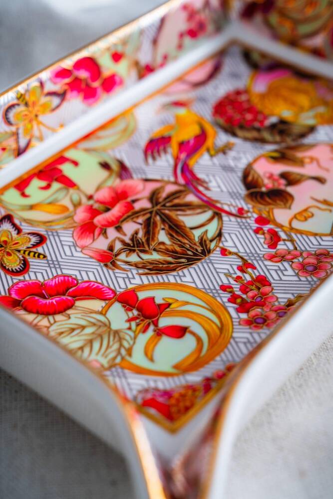 Acar Whisper Dikdörtgen Sunum Tabağı - 22 cm - Mor RYL-07032 Acar Whisper Dikdörtgen Sunum Tabağı - 22 cm - Mor RYL-07032