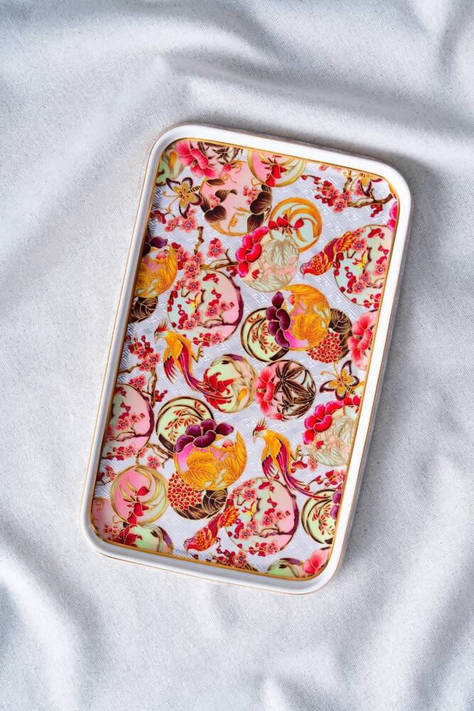 Acar Whisper Dikdörtgen Sunum Tabağı - 31 cm - Mor RYL-07029 Acar Whisper Dikdörtgen Sunum Tabağı - 31 cm - Mor RYL-07029