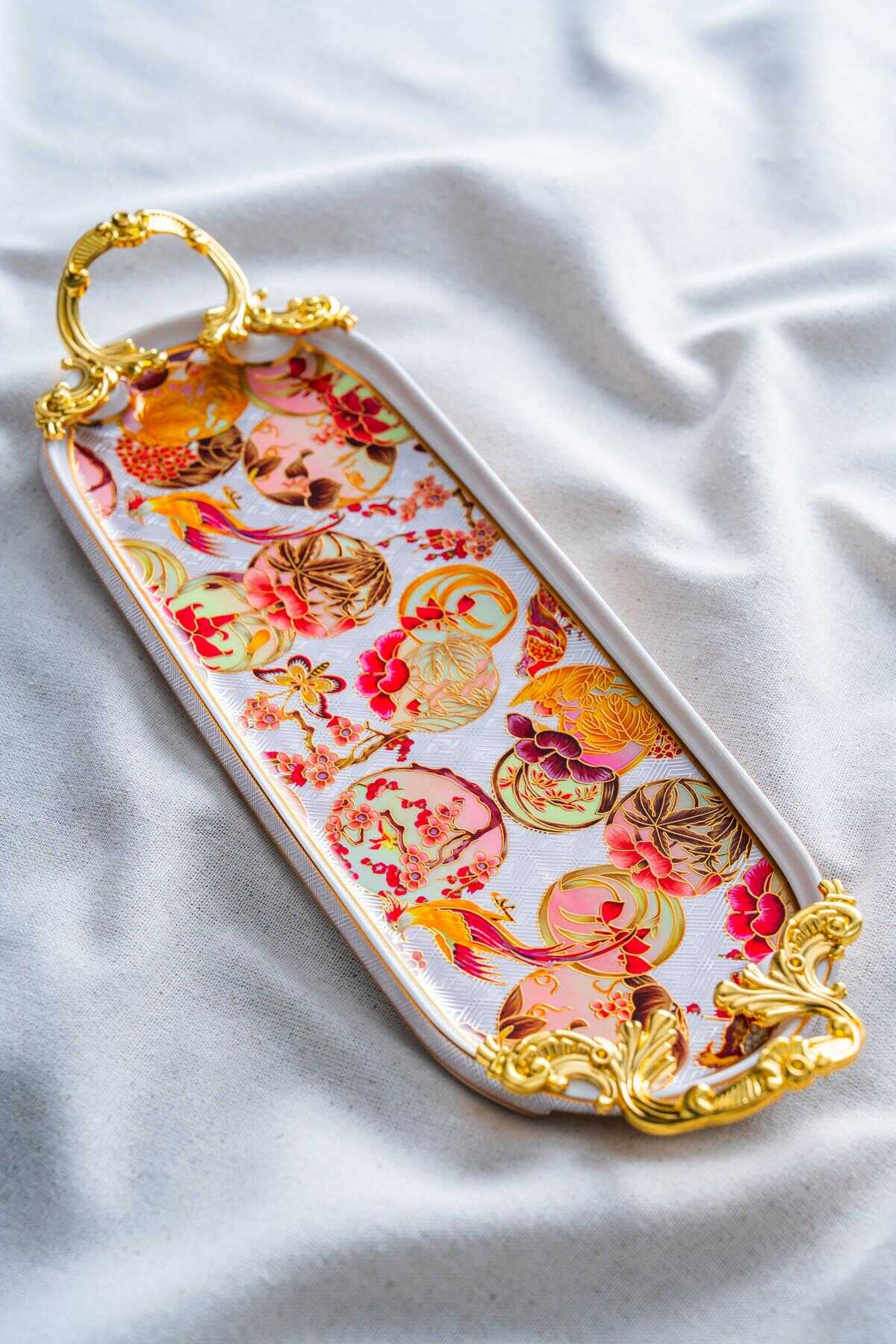 Acar Whisper Dikdörtgen Sunum Tabağı - 35.5 cm - Mor RYL-07030 Acar Whisper Dikdörtgen Sunum Tabağı - 35.5 cm - Mor RYL-07030