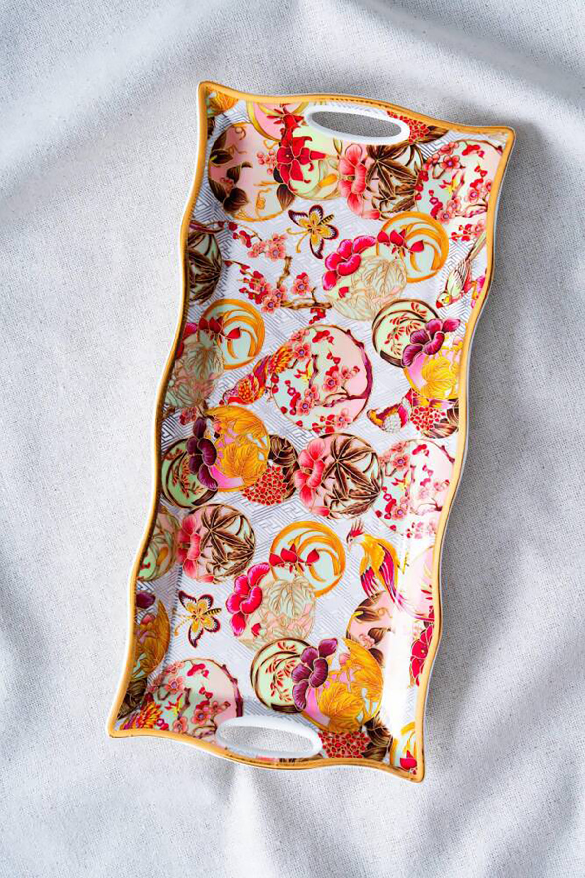 Acar Whisper Dikdörtgen Sunum Tepsi - 34 cm - Mor RYL-07034 Acar Whisper Dikdörtgen Sunum Tepsi - 34 cm - Mor RYL-07034