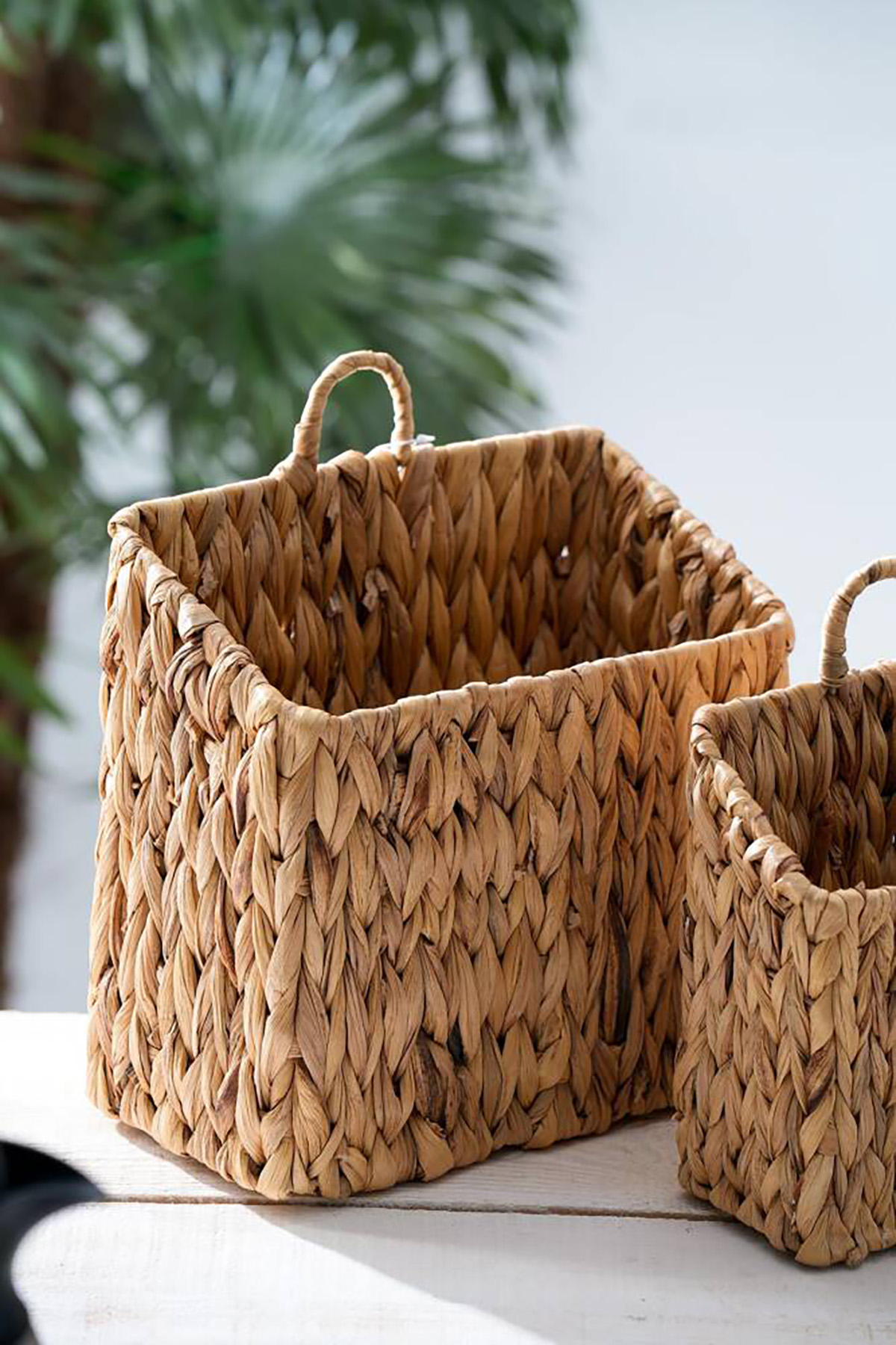 Acar Wicker İkili Hasır Sepet ACR-299 Acar Wicker İkili Hasır Sepet ACR-299