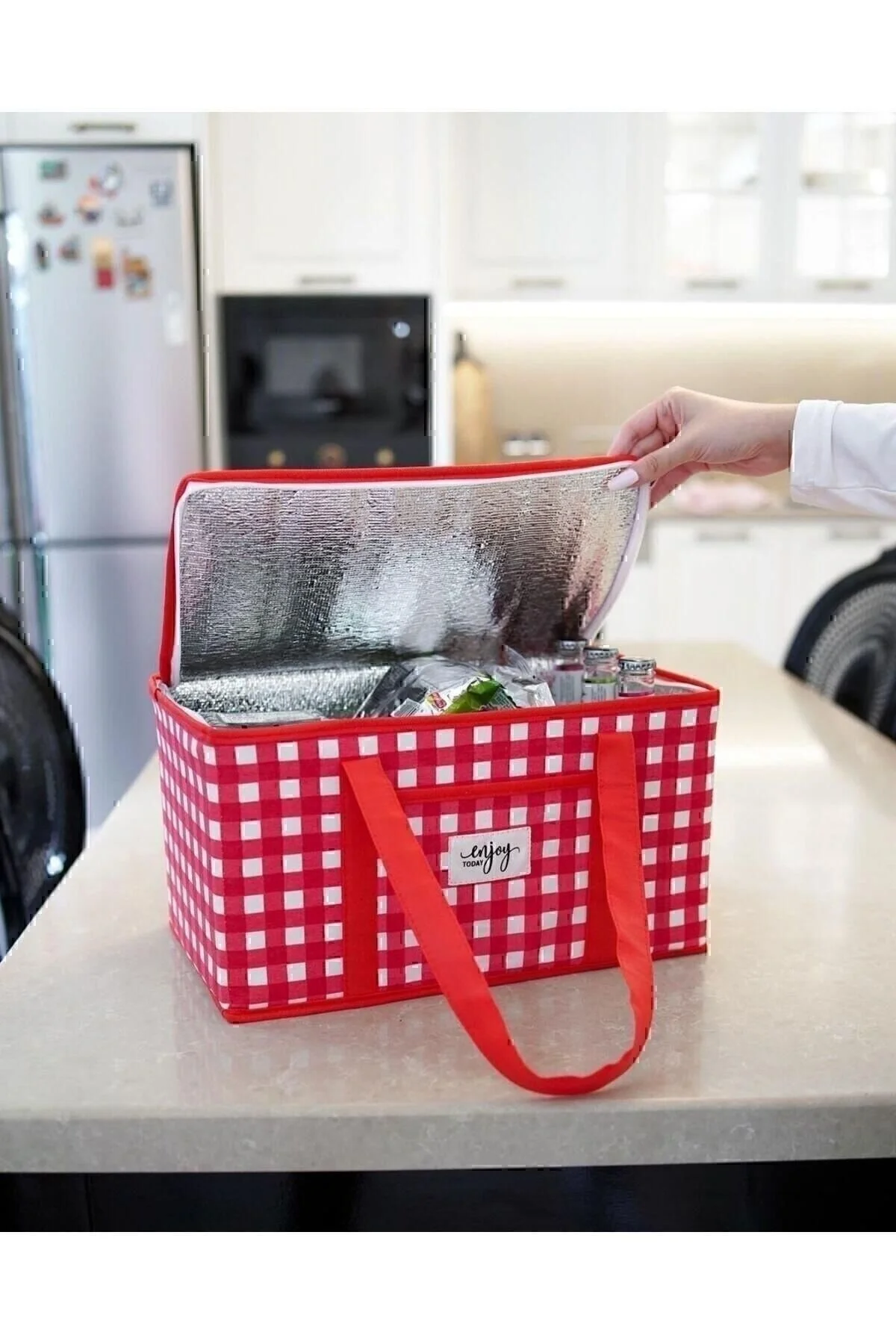 Alas Termo Piknik Sepeti - Kırmızı