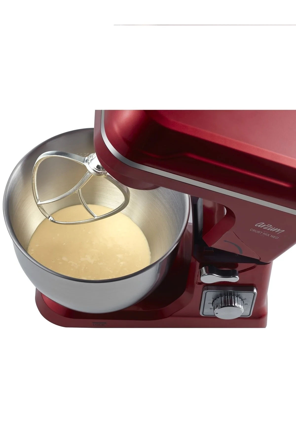 Arzum Ar1143-K Crust Mix Neo 1400 W 5 Lt Stand Mikser- Kırmızı