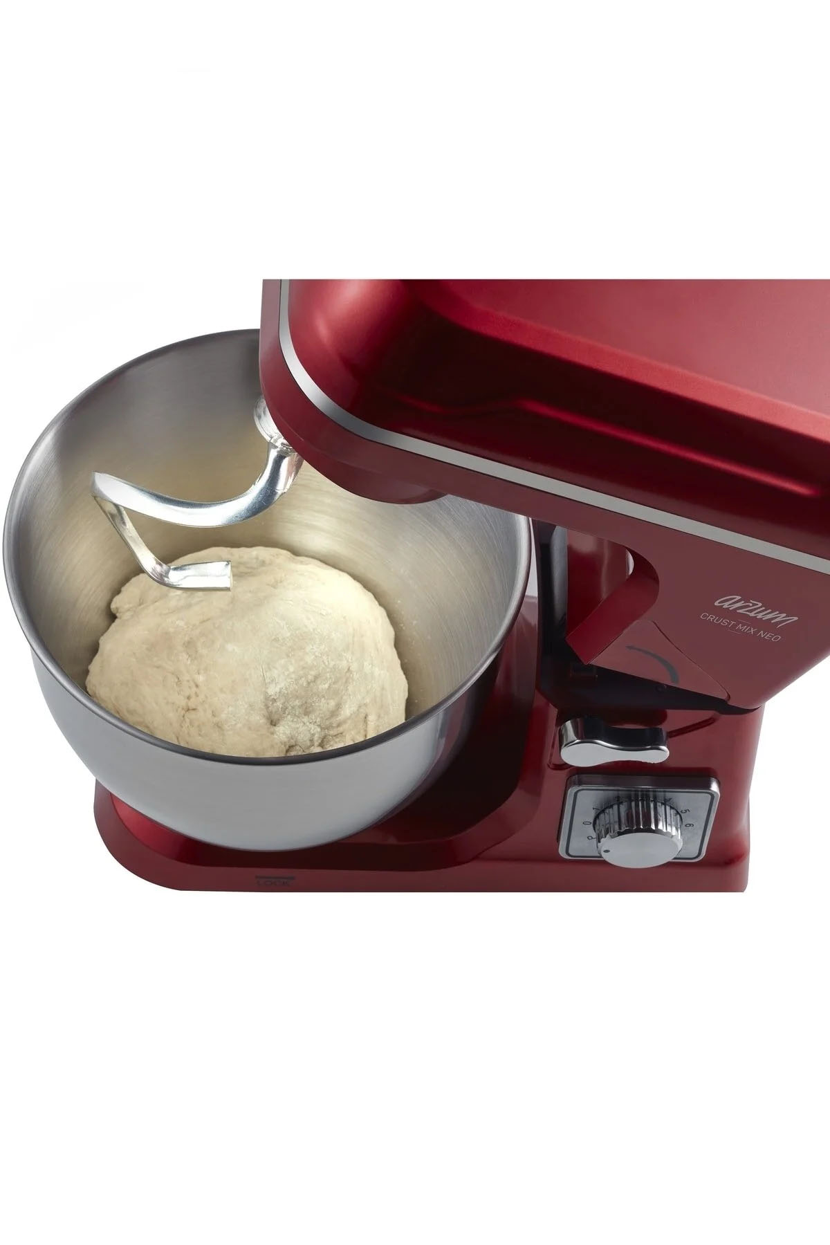 Arzum Ar1143-K Crust Mix Neo 1400 W 5 Lt Stand Mikser- Kırmızı