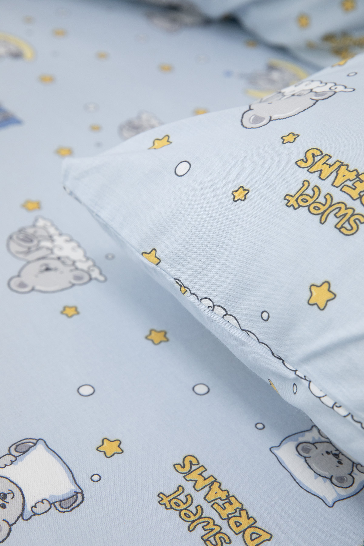 Baby %100 Pamuk Dream Sweet Bebek Nevresim Takımı - Mavi