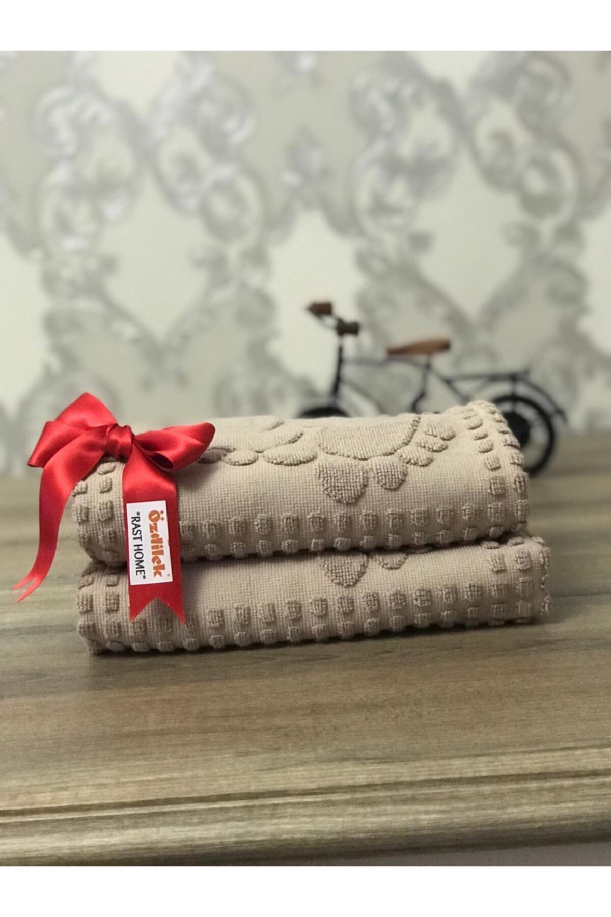 Özdilek Banyo Ayak Havlusu 2li - Bej