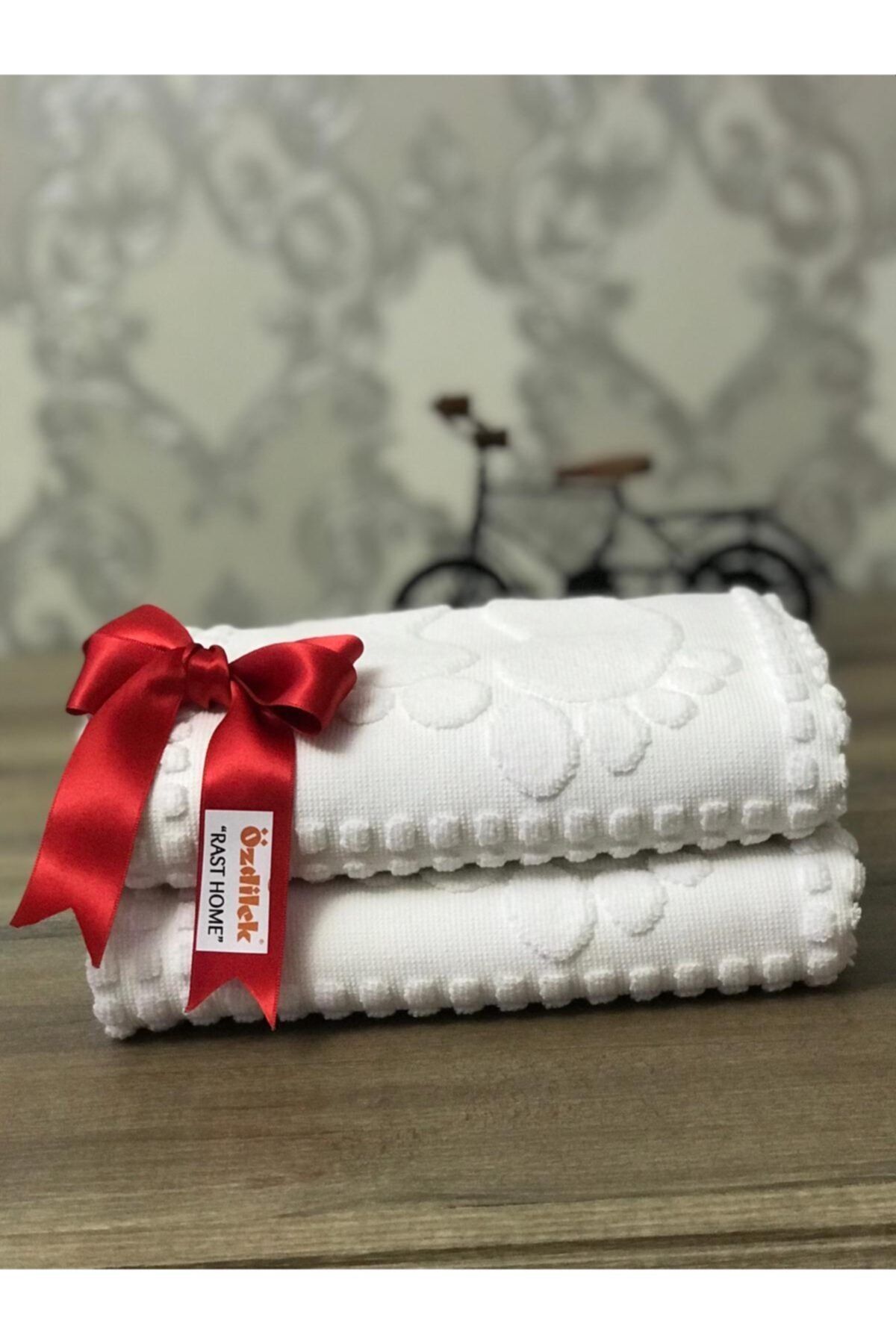 Özdilek Banyo Ayak Havlusu 2li - Beyaz