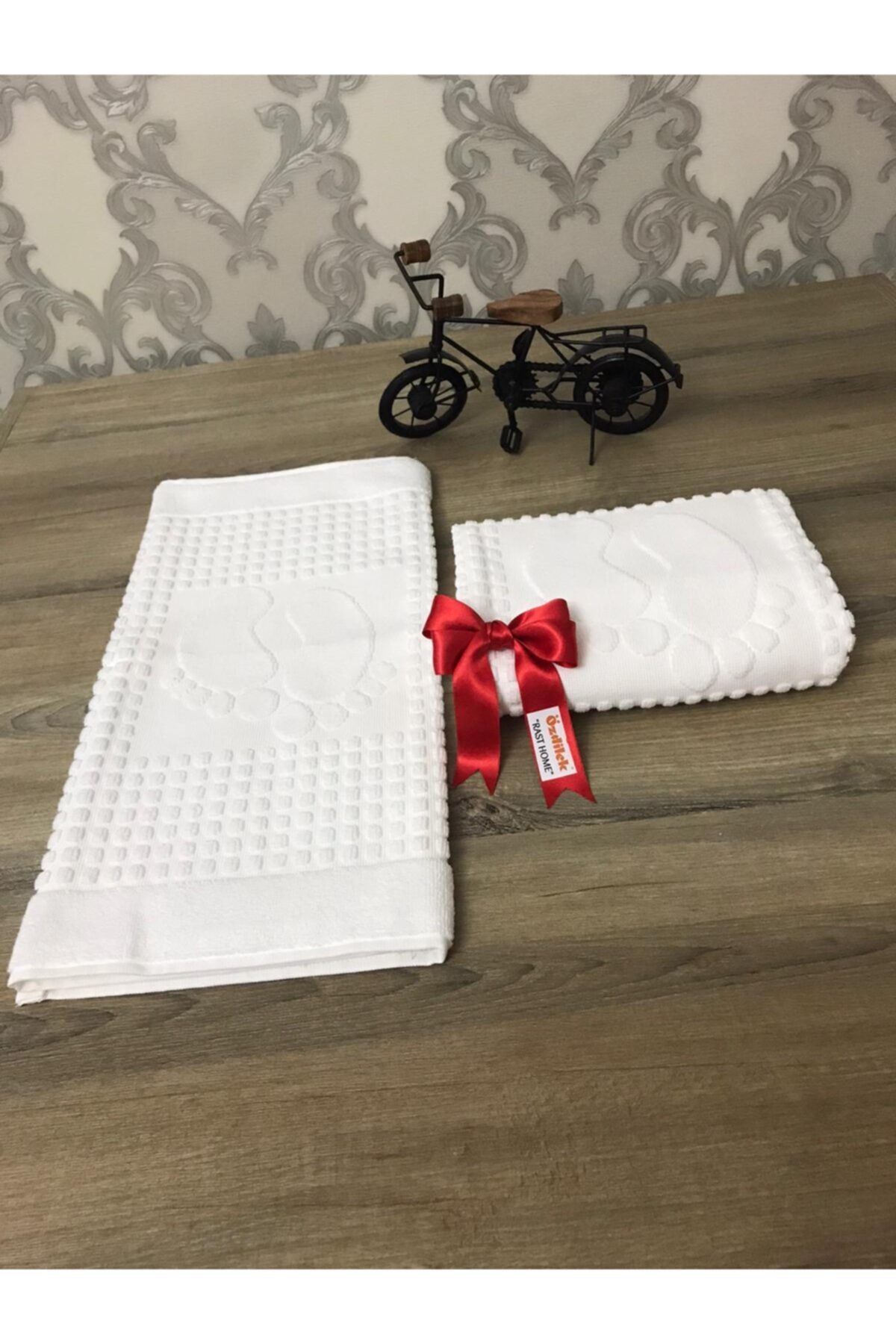 Özdilek Banyo Ayak Havlusu 2li - Beyaz