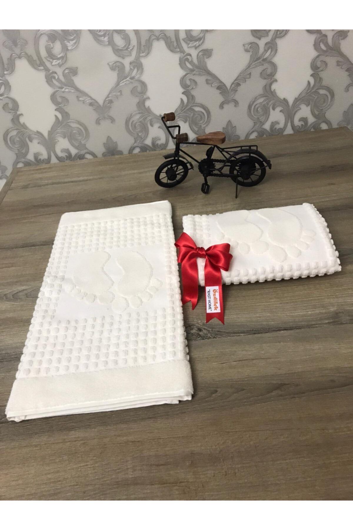Özdilek Banyo Ayak Havlusu 2li - Krem