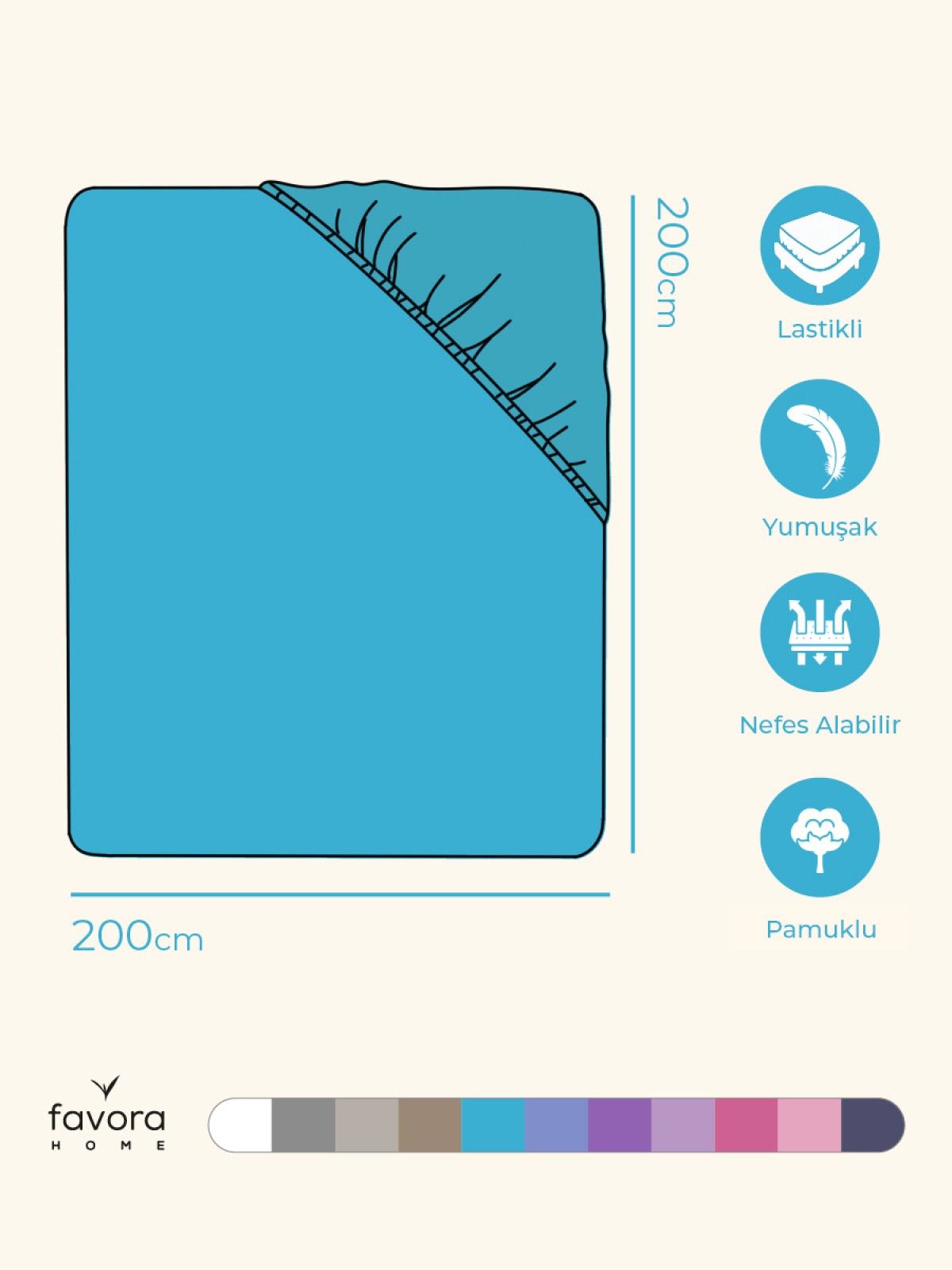 Battal Boy Lastikli Penye Çarşaf Battal Boy Lastikli Penye Çarşaf