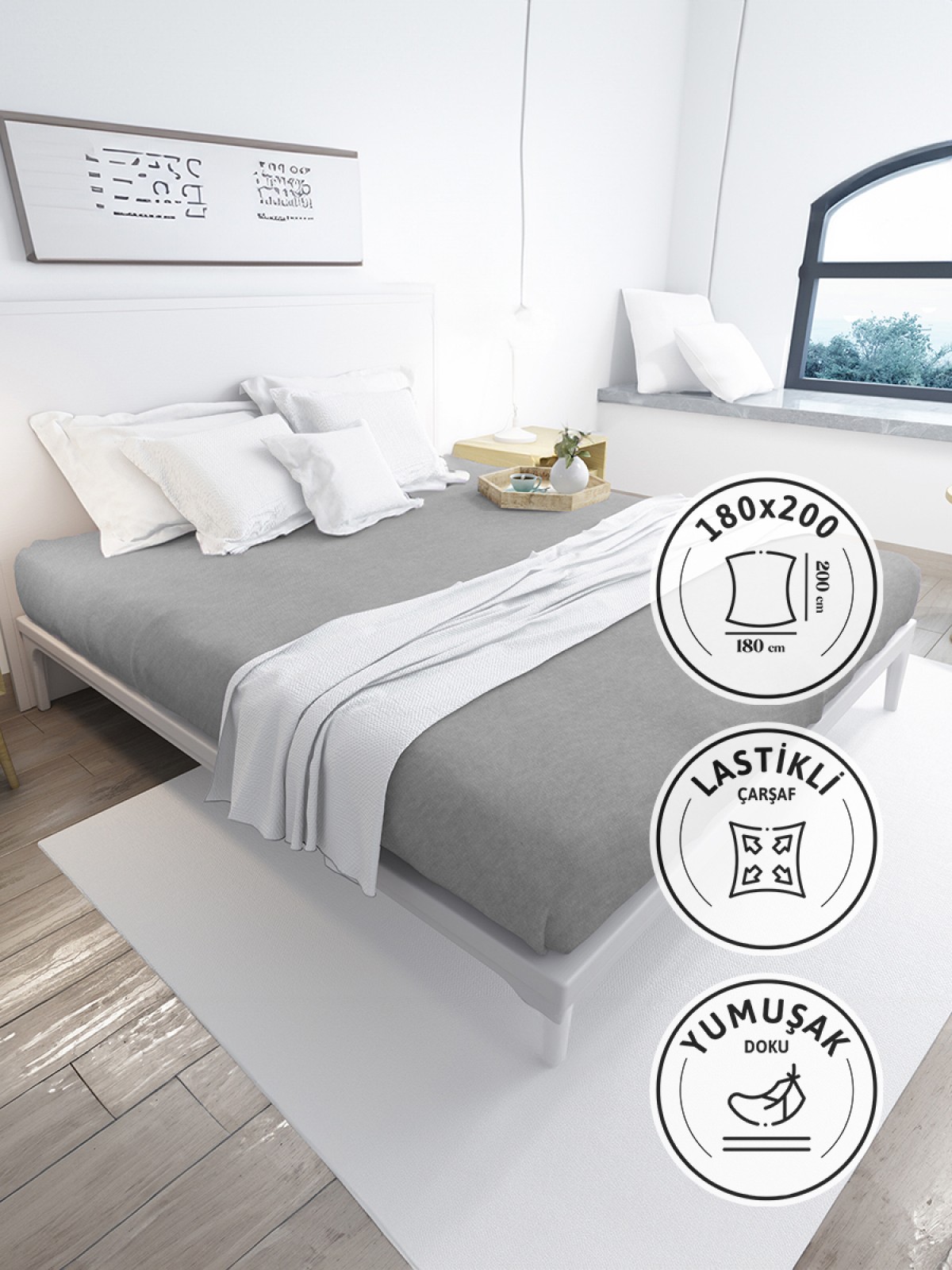 Battal Boy Lastikli Penye Çarşaf Battal Boy Lastikli Penye Çarşaf