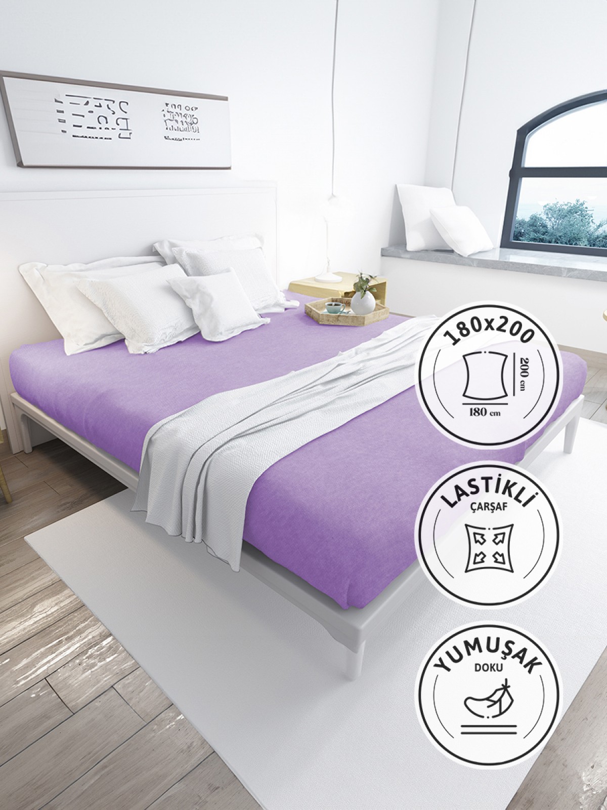 Battal Boy Lastikli Penye Çarşaf Battal Boy Lastikli Penye Çarşaf