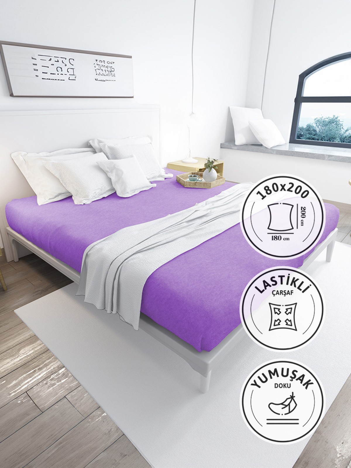 Battal Boy Lastikli Penye Çarşaf Battal Boy Lastikli Penye Çarşaf