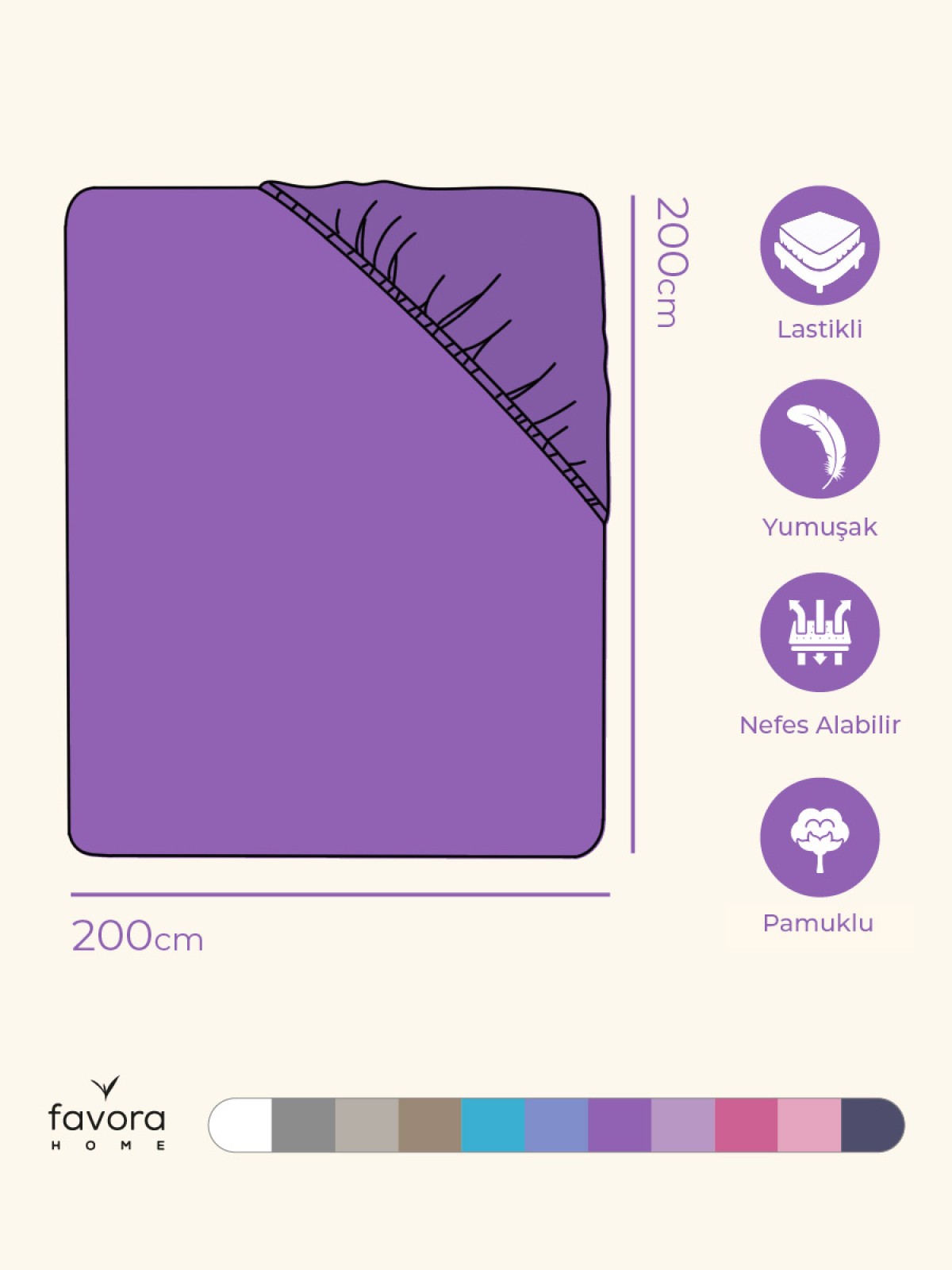 Battal Boy Lastikli Penye Çarşaf Battal Boy Lastikli Penye Çarşaf