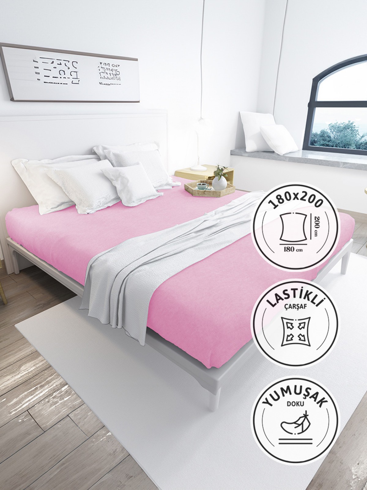 Battal Boy Lastikli Penye Çarşaf Battal Boy Lastikli Penye Çarşaf