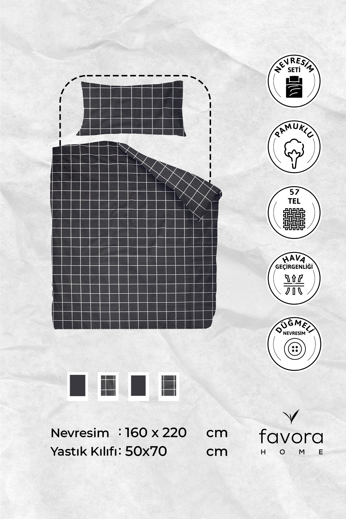 Bikare Basic Pamuklu Ranforce Tek Kişilik Nevresim Bikare Basic Pamuklu Ranforce Tek Kişilik Nevresim