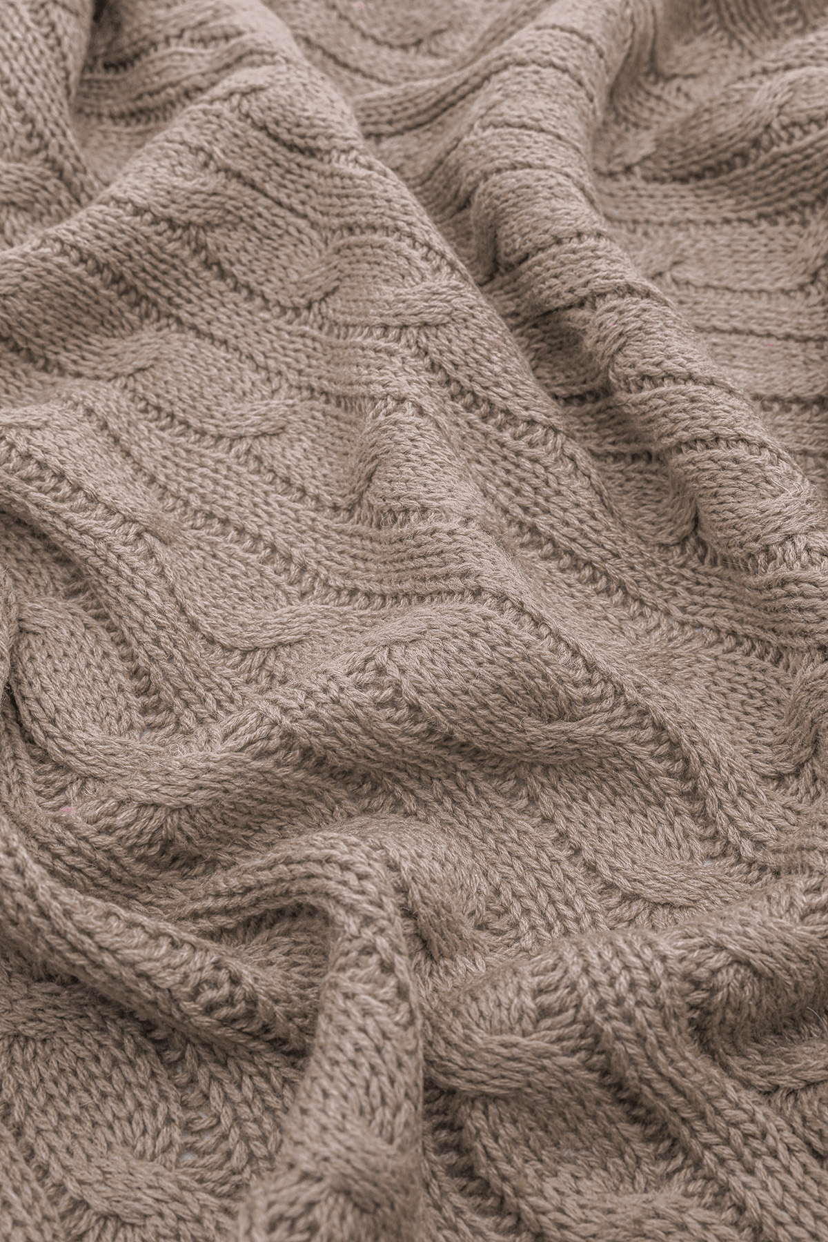 Biocotton Triko Ponponlu Tv Battaniyesi - Vizon Biocotton Triko Ponponlu Tv Battaniyesi - Vizon