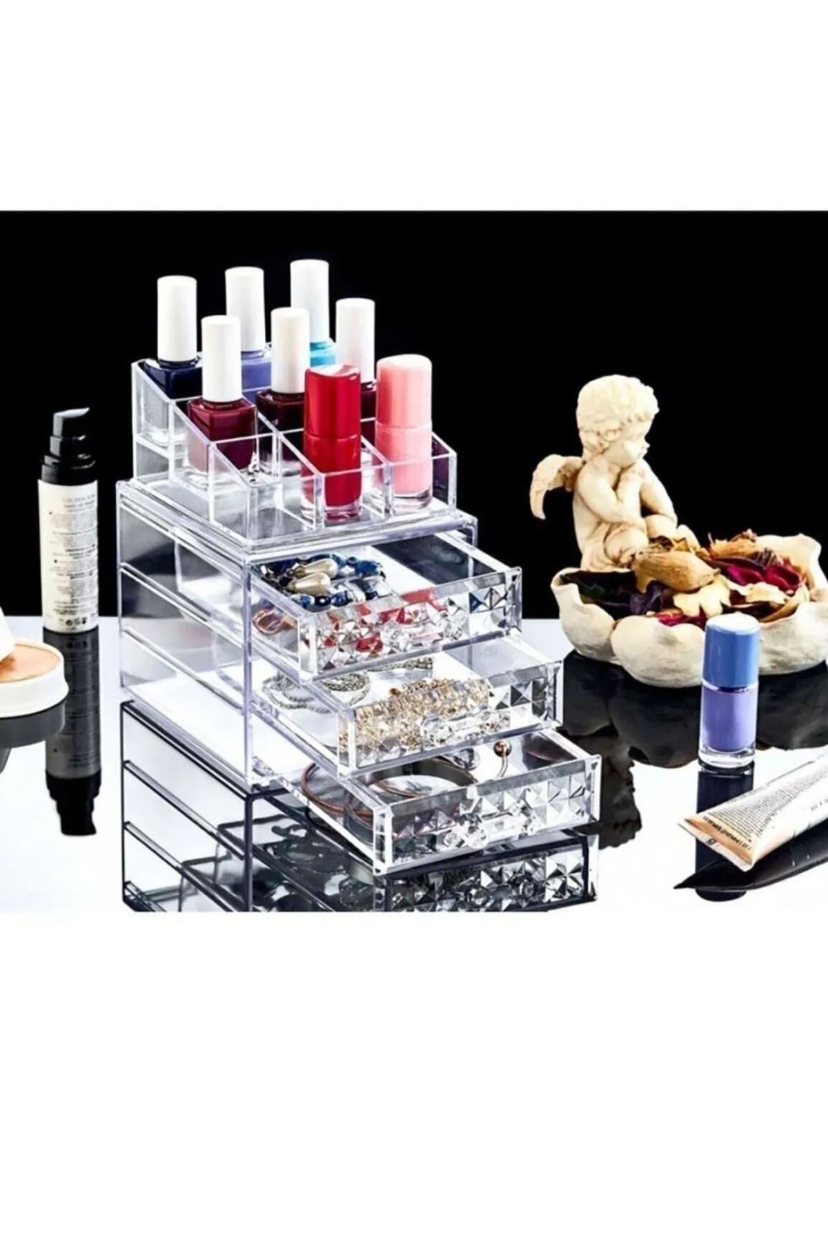 Boxup FT-029 Boxup 3 Çekmeceli Organizer Set Boxup FT-029 Boxup 3 Çekmeceli Organizer Set