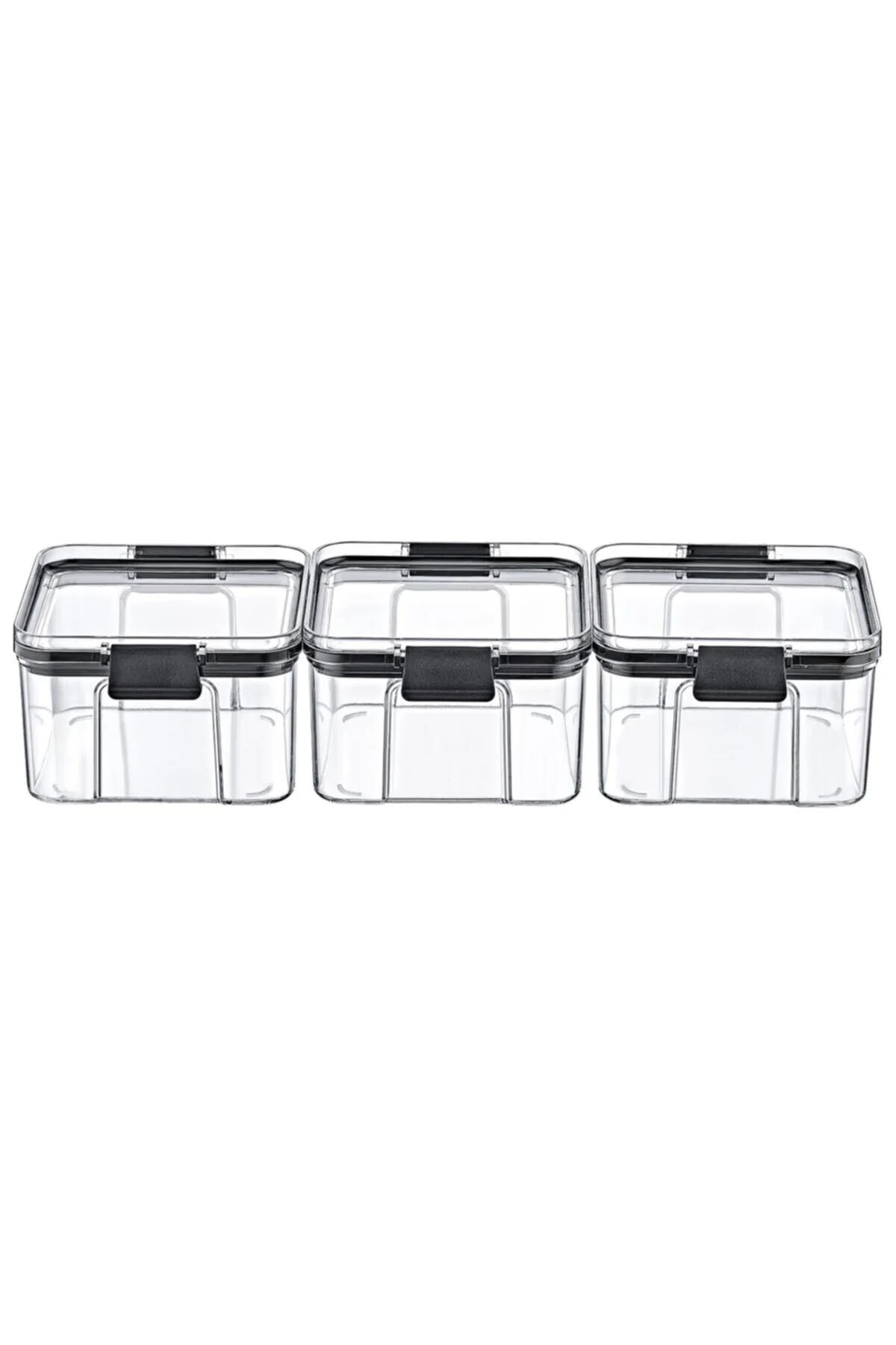 Boxup FT-104 Kilitli Saklama Kabı 3Lü Set ( 500 Mlx3)