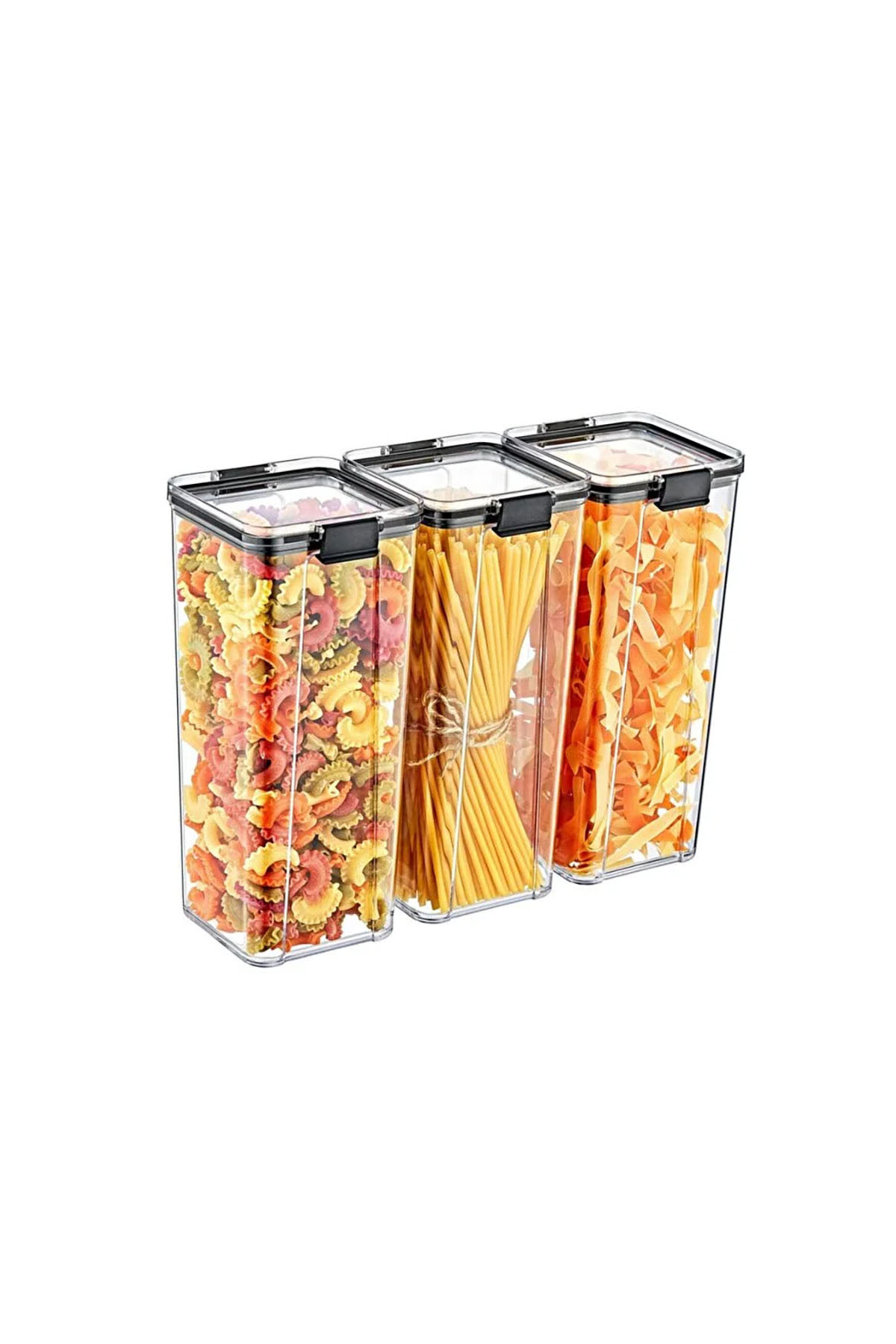 Boxup FT-107 Kilitli Saklama Kabı 3Lü Set (1800 Ml.X3) Boxup FT-107 Kilitli Saklama Kabı 3Lü Set (1800 Ml.X3)
