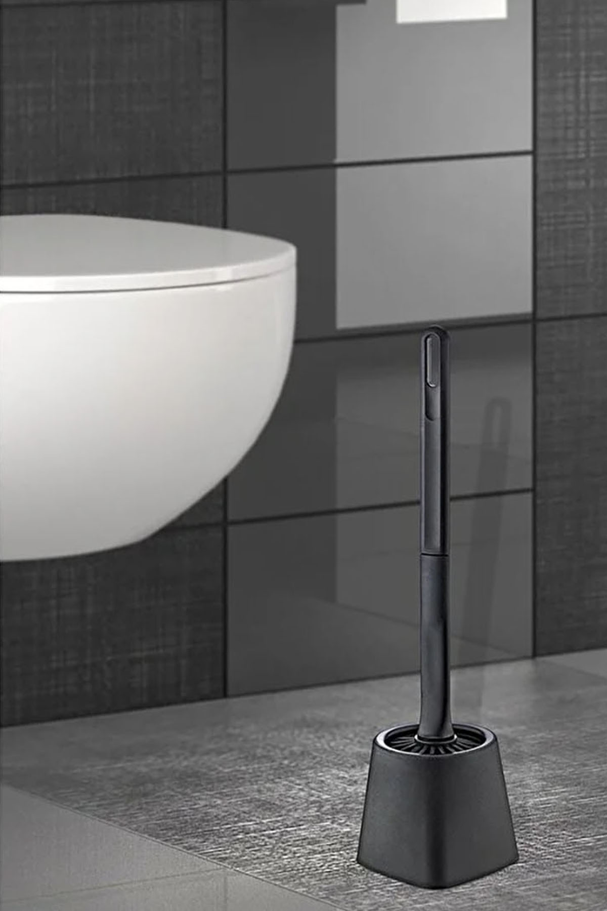 Boxup FT-406 Comfort Wc Temizleme Fırçası Siyah