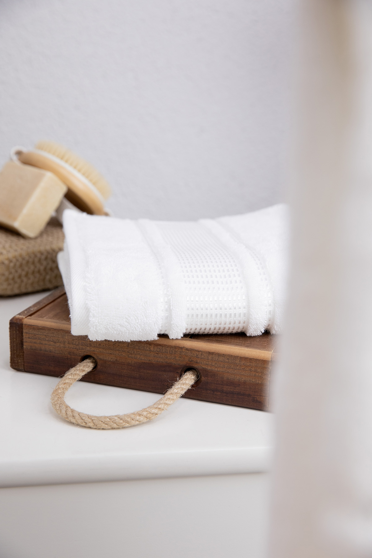 Colourist El Yüz Havlusu 50x90 - Beyaz Colourist El Yüz Havlusu 50x90 - Beyaz