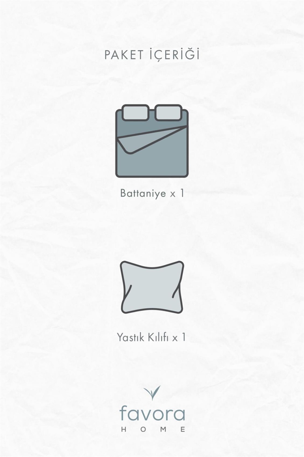 Comforter Tek Kişilik Battaniye Seti - Haki