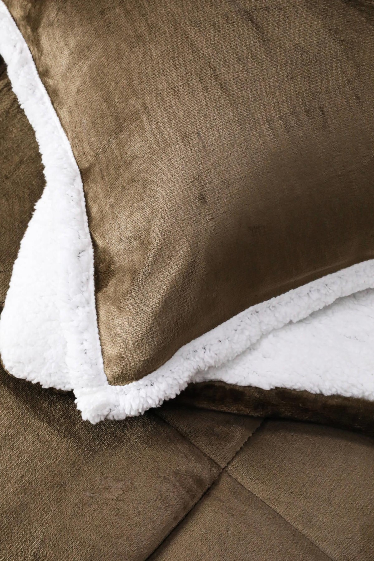Comforter Tek Kişilik Battaniye Seti - Kahverengi
